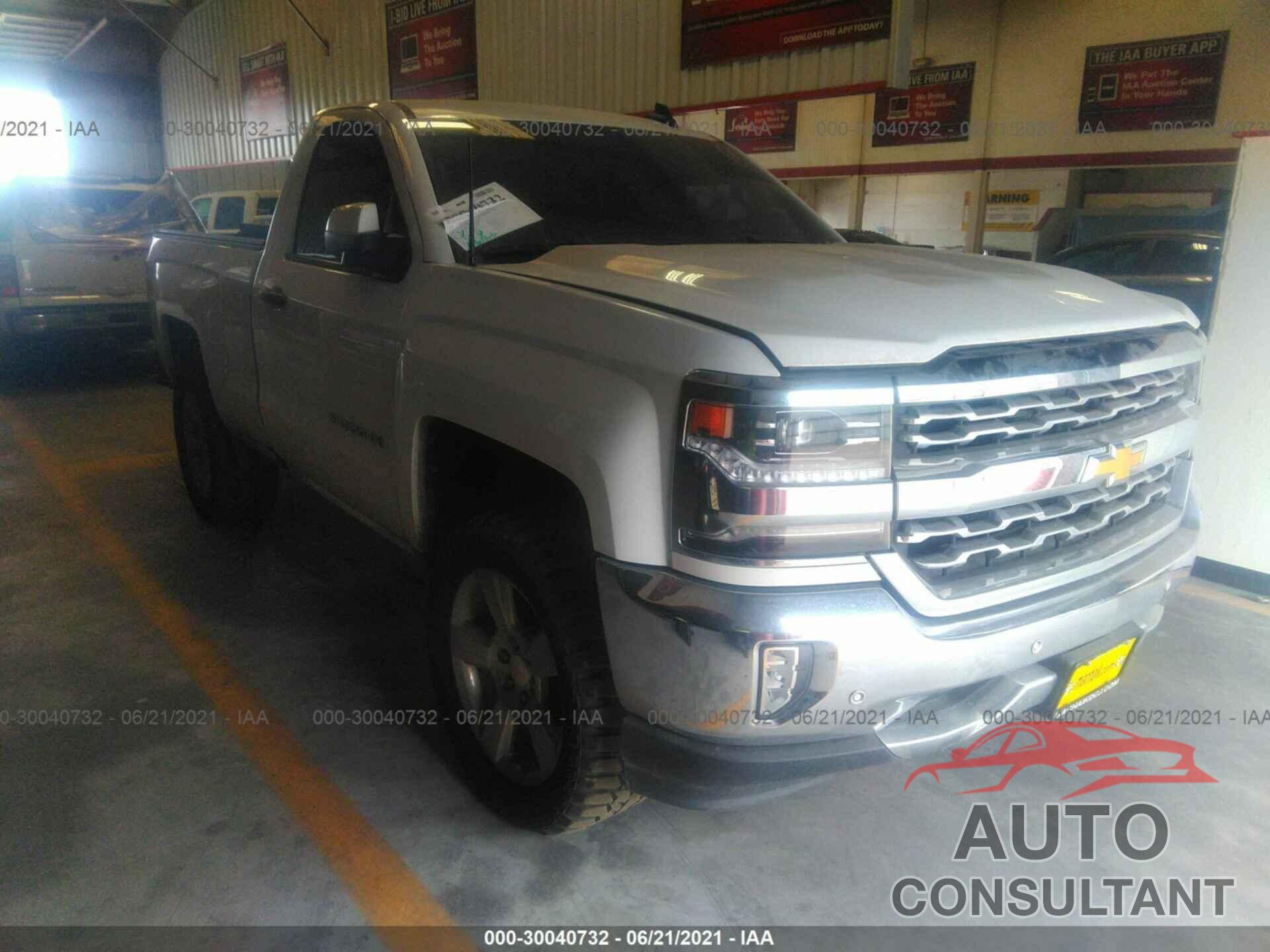 CHEVROLET SILVERADO 1500 2016 - 1GCNCNECXGZ428015