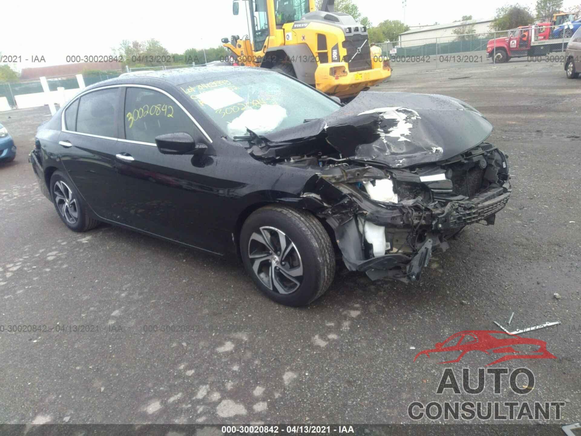 HONDA ACCORD SEDAN 2016 - 1HGCR2F3XGA044674