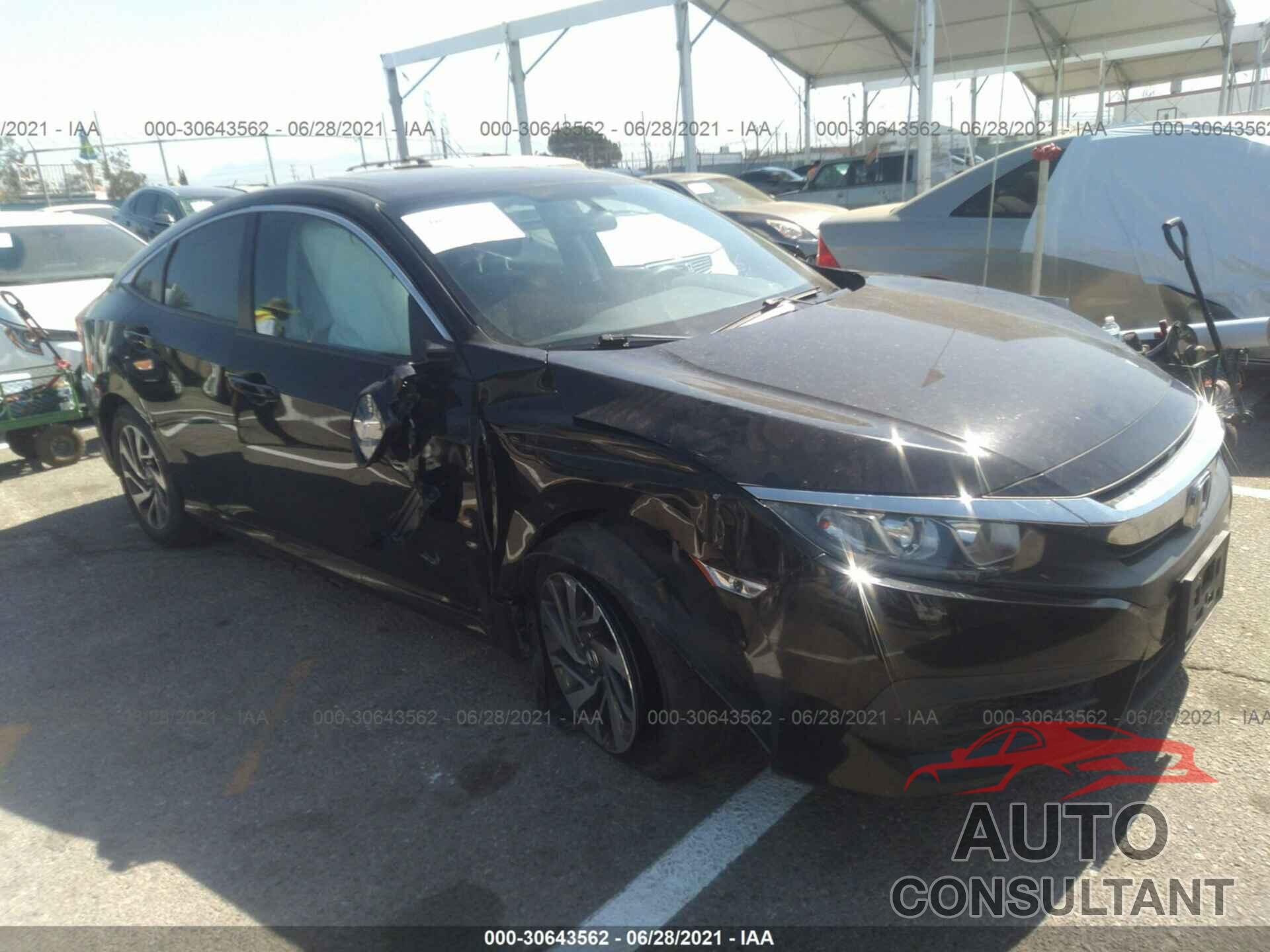 HONDA CIVIC SEDAN 2016 - 2HGFC2F73GH504583