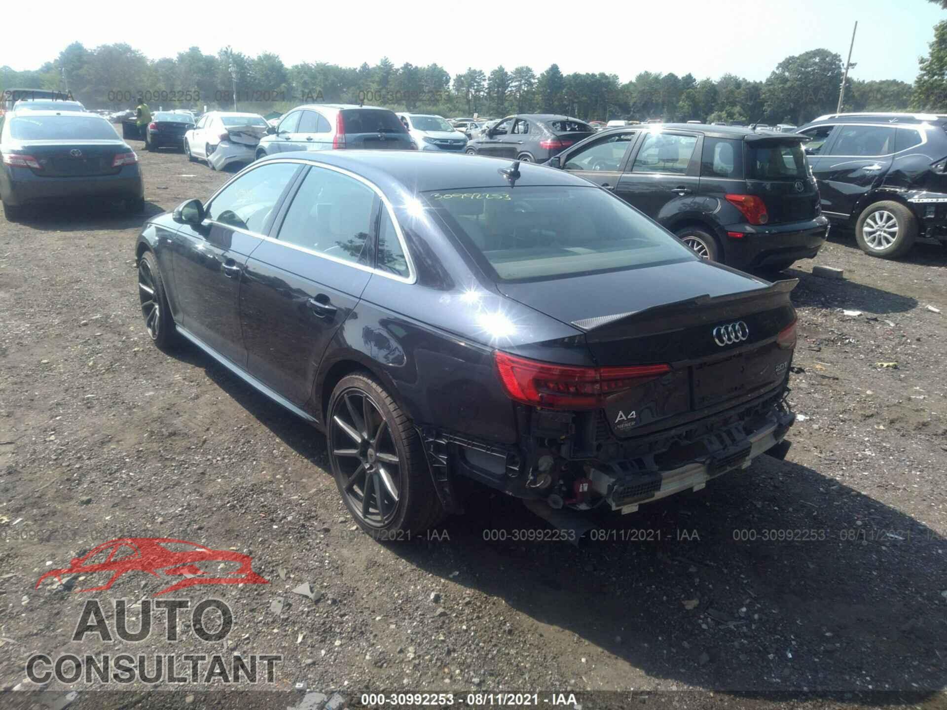 AUDI A4 2017 - WAUPNAF45HN058813