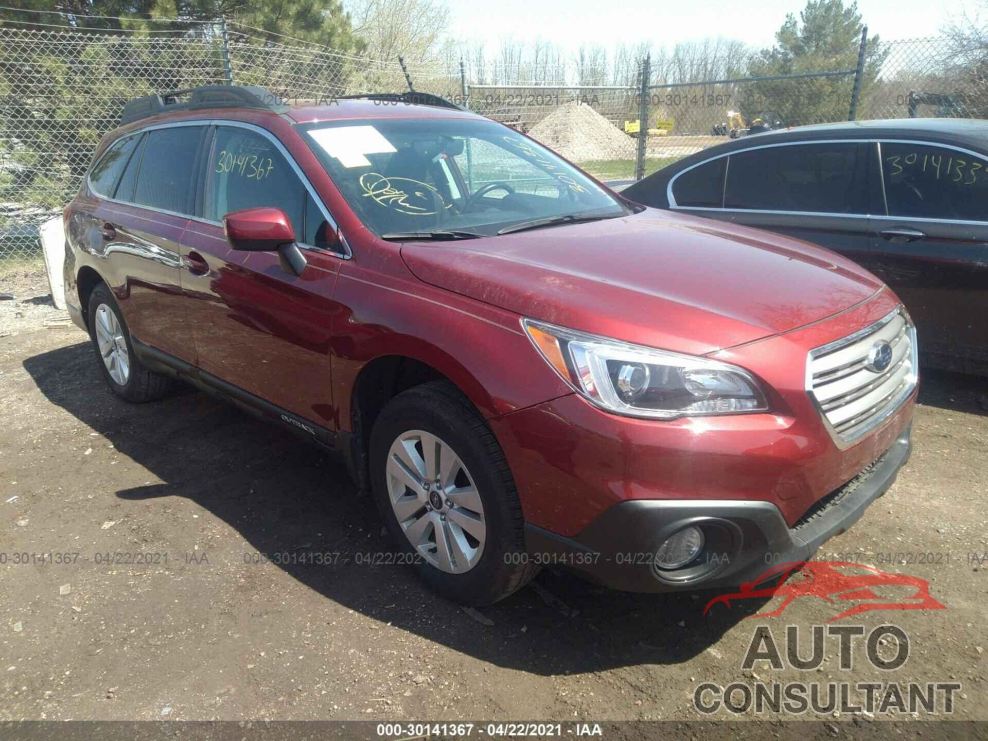 SUBARU OUTBACK 2017 - 4S4BSACC5H3201672