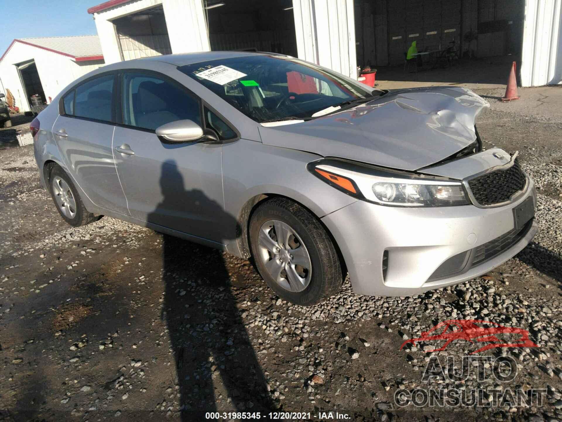 KIA FORTE 2017 - 3KPFK4A77HE161178