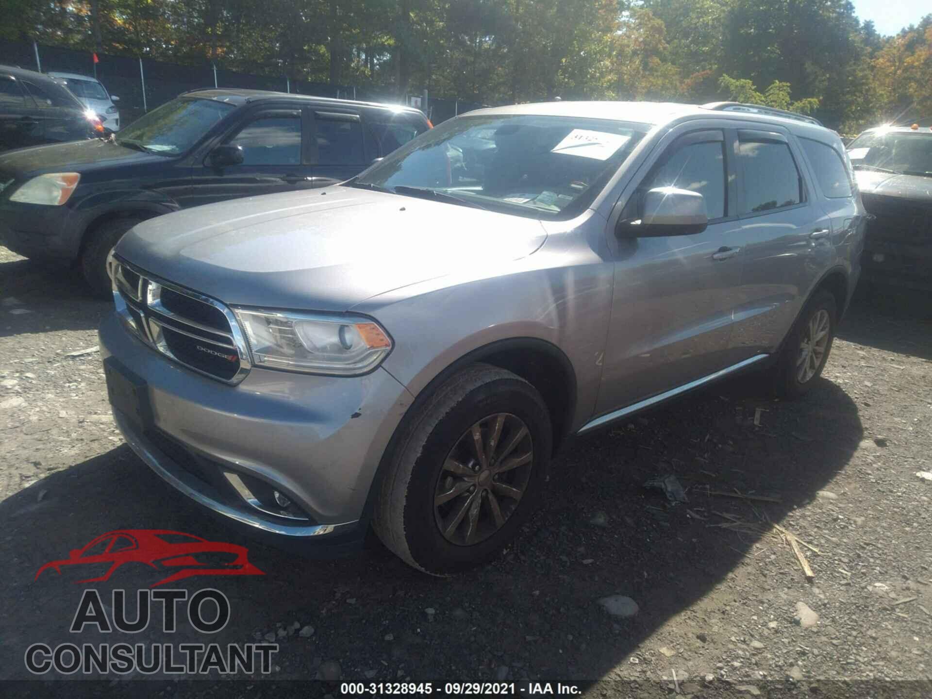 DODGE DURANGO 2017 - 1C4RDJAG1HC653010