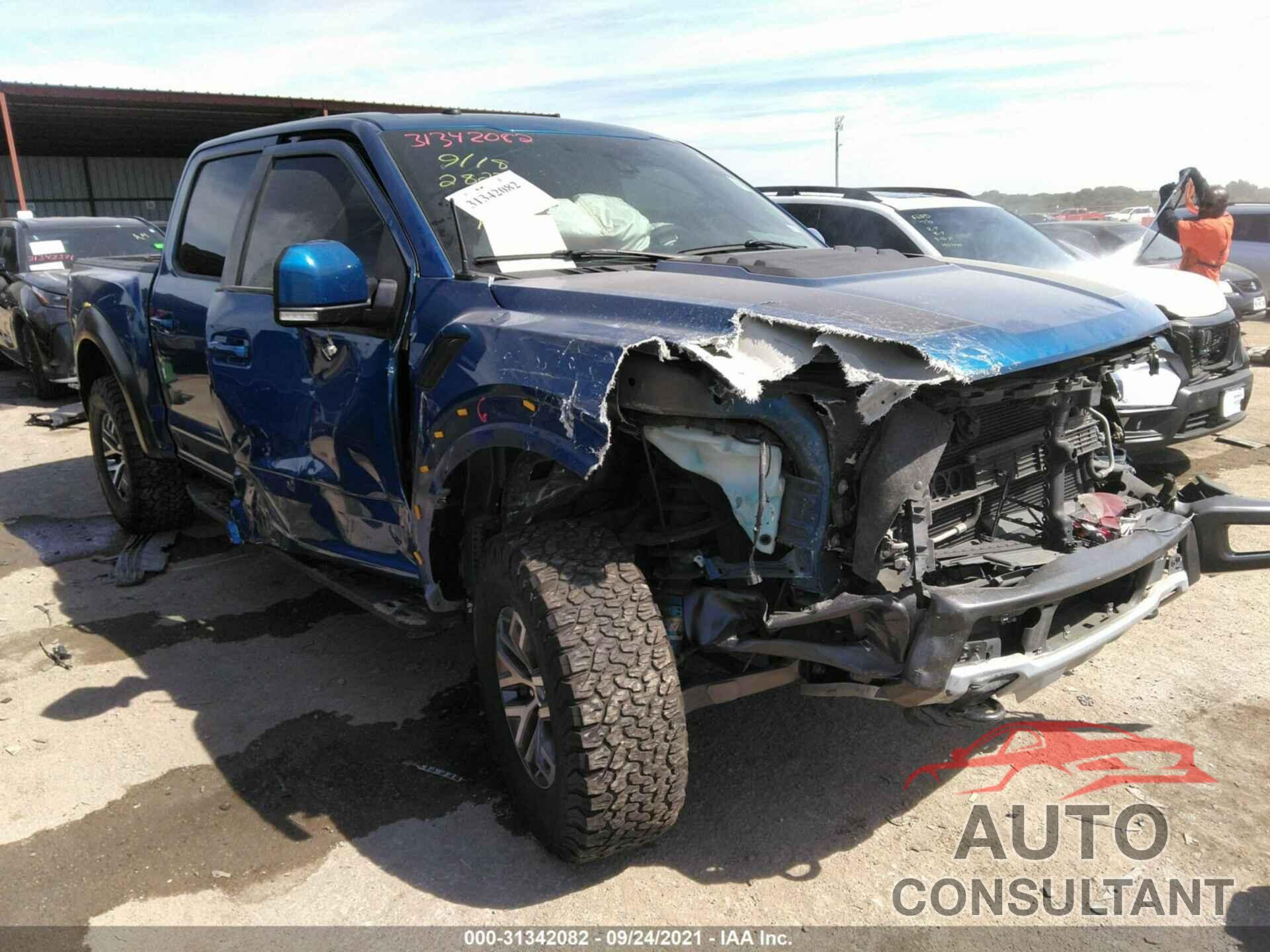 FORD F-150 2018 - 1FTFW1RGXJFB26749