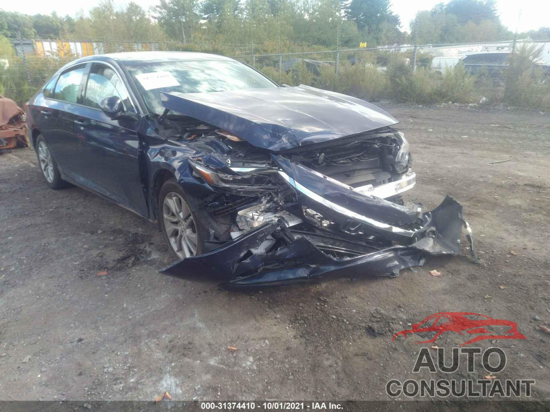 HONDA ACCORD SEDAN 2018 - 1HGCV1F15JA247399