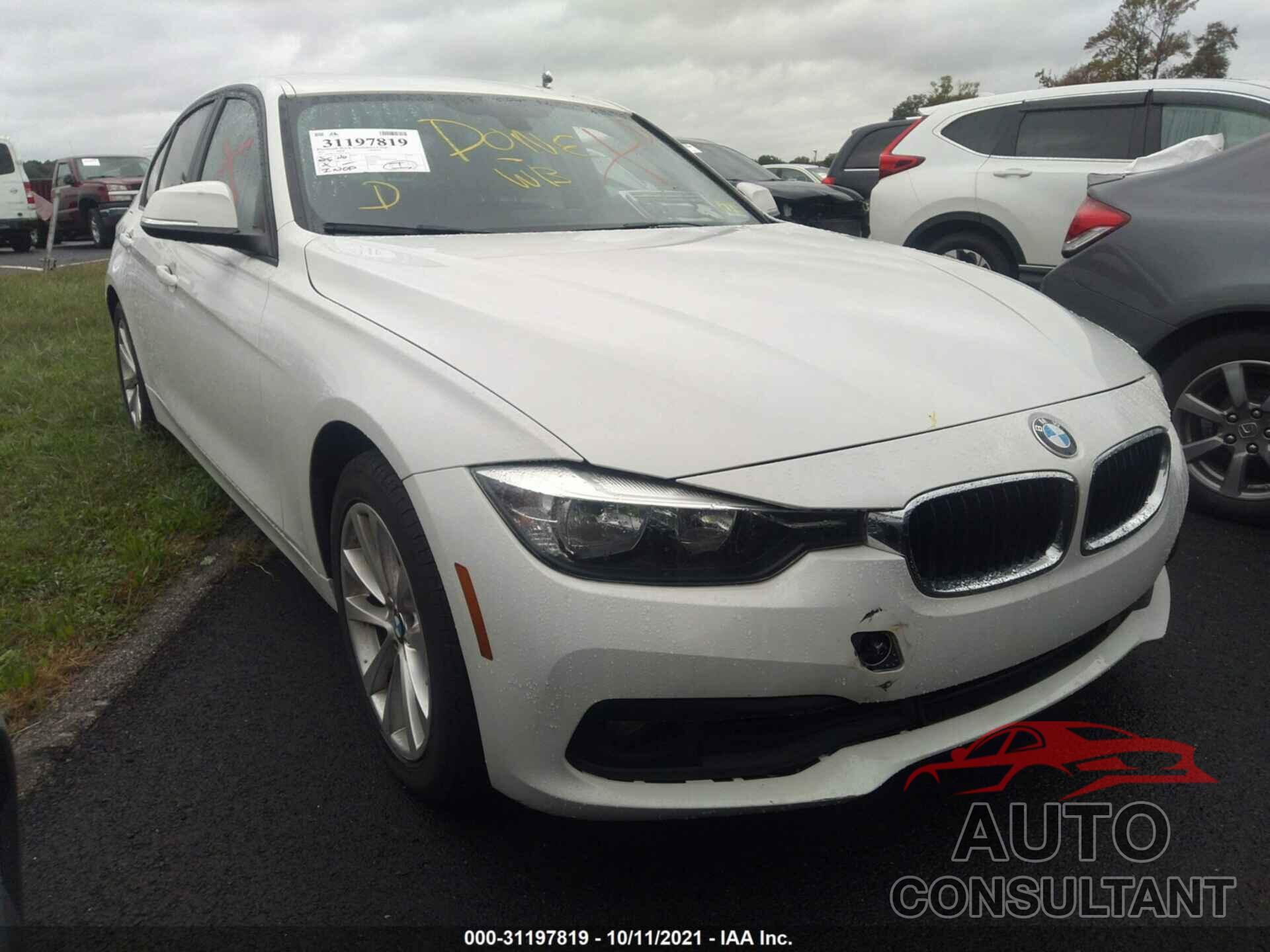 BMW 3 SERIES 2016 - WBA8E1G55GNT37964