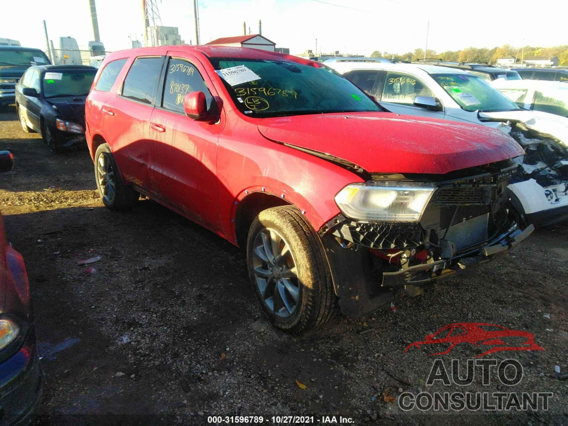 DODGE DURANGO 2017 - 1C4RDJDG9HC870137