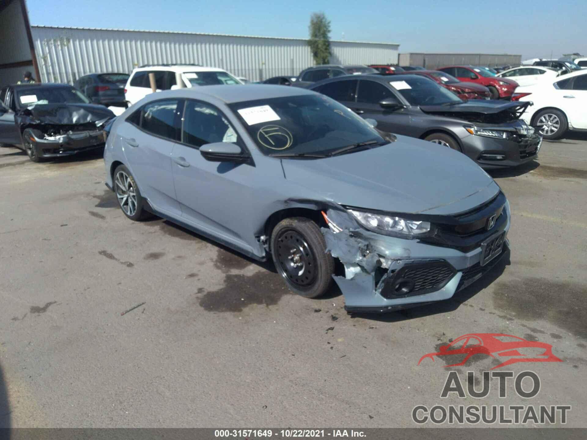 HONDA CIVIC HATCHBACK 2019 - SHHFK7H40KU414600