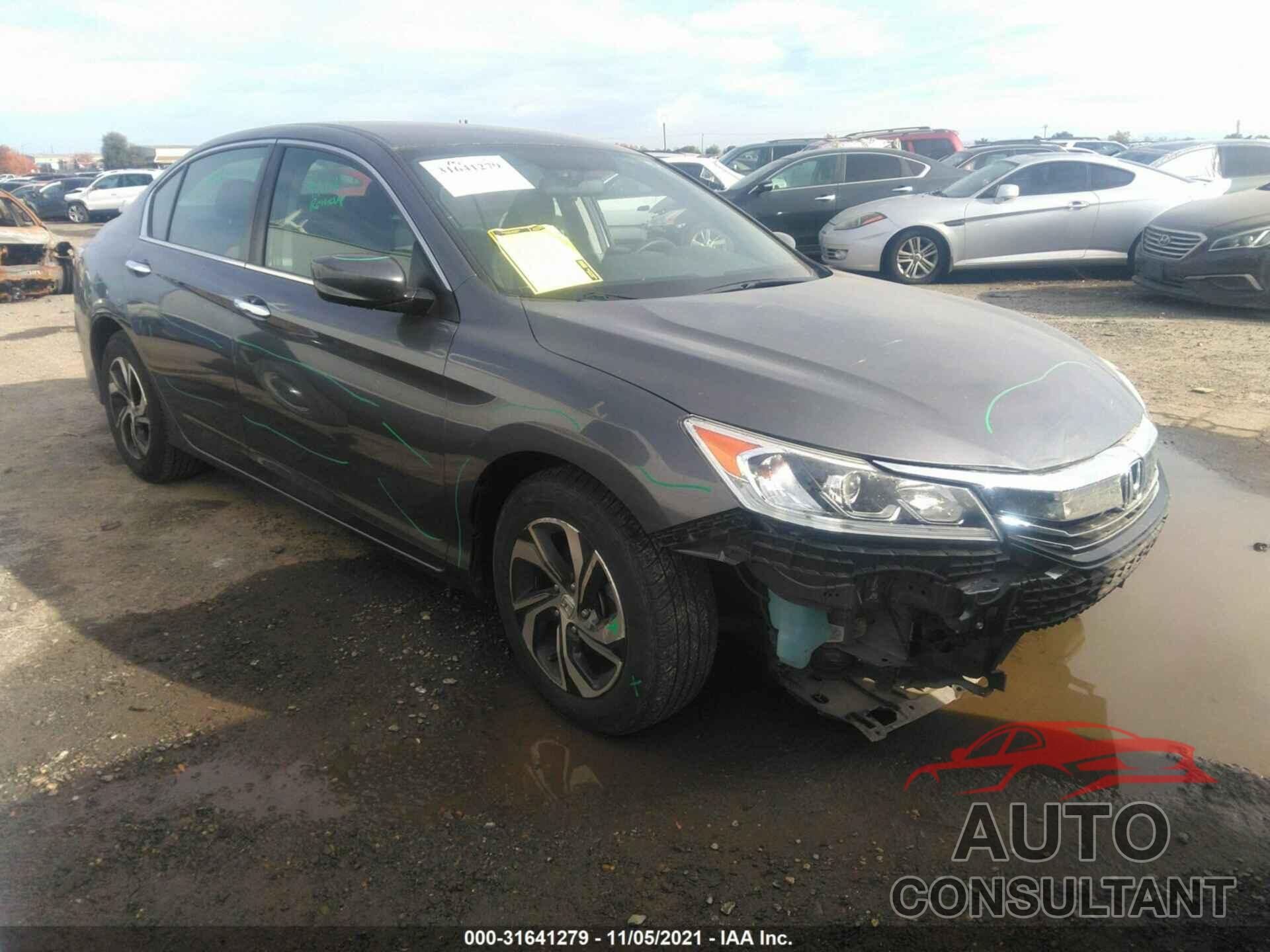 HONDA ACCORD SEDAN 2017 - 1HGCR2F38HA098895