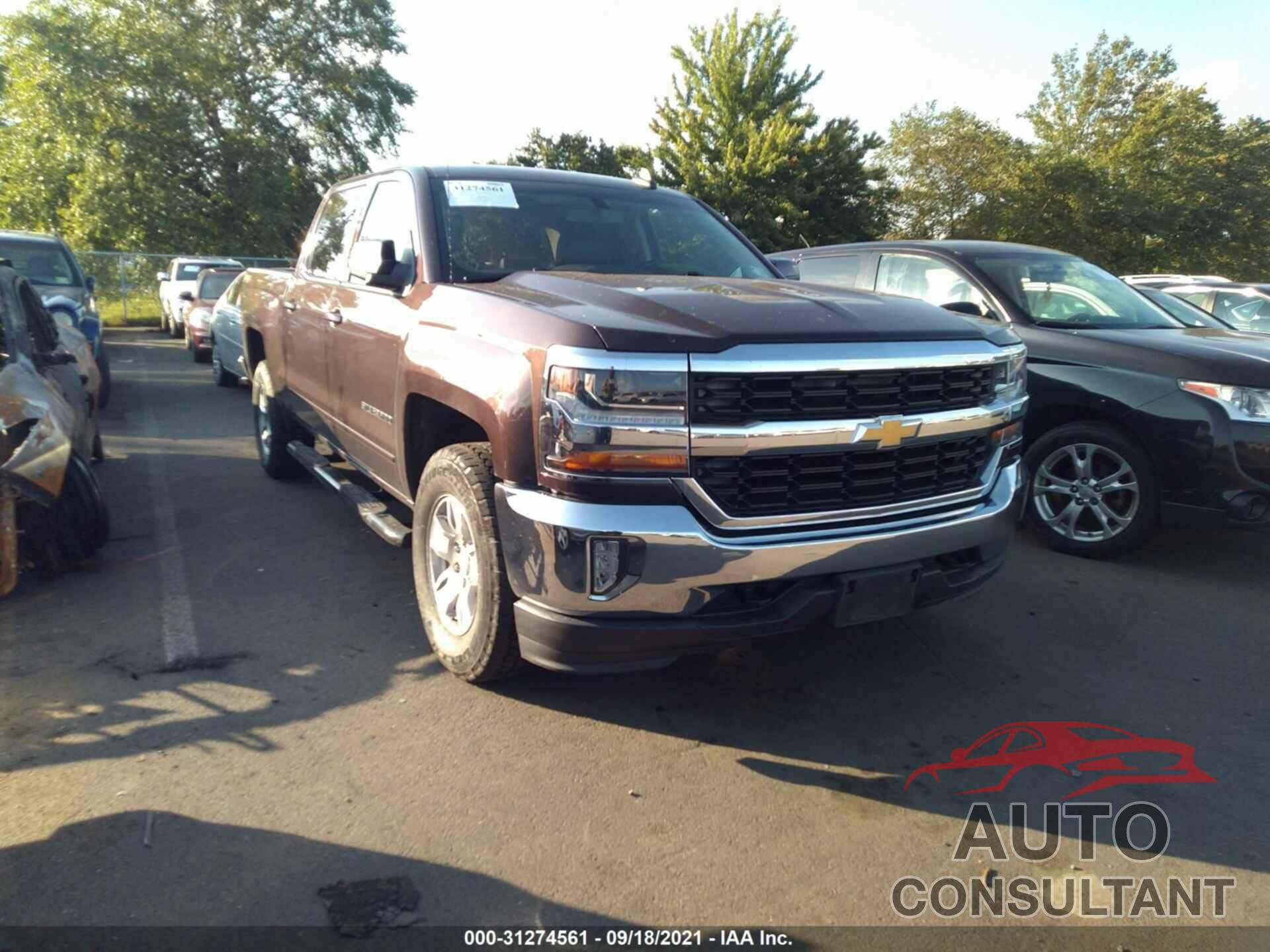CHEVROLET SILVERADO 1500 2016 - 3GCUKREC0GG258625