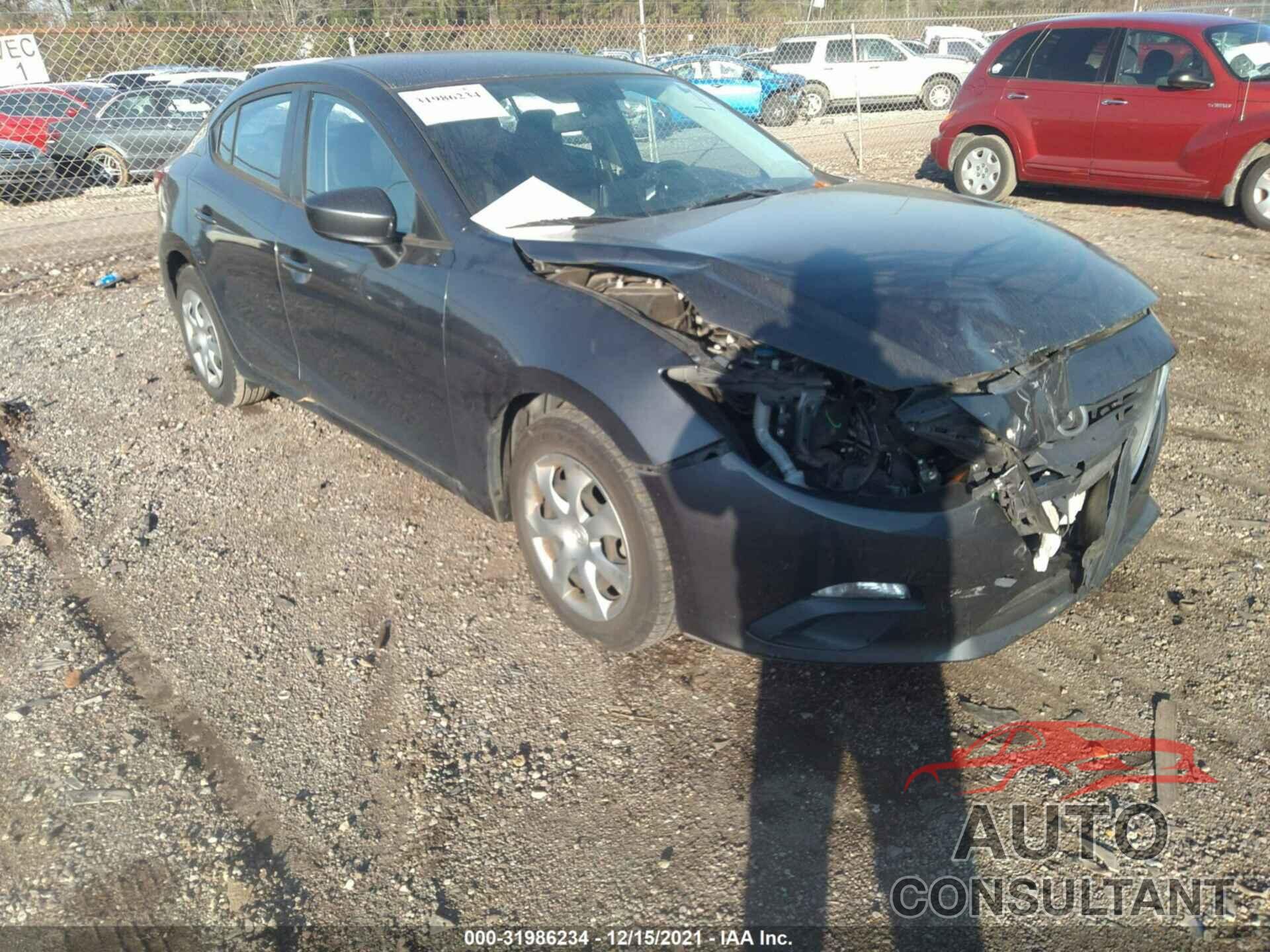 MAZDA MAZDA3 2016 - JM1BM1T71G1297425