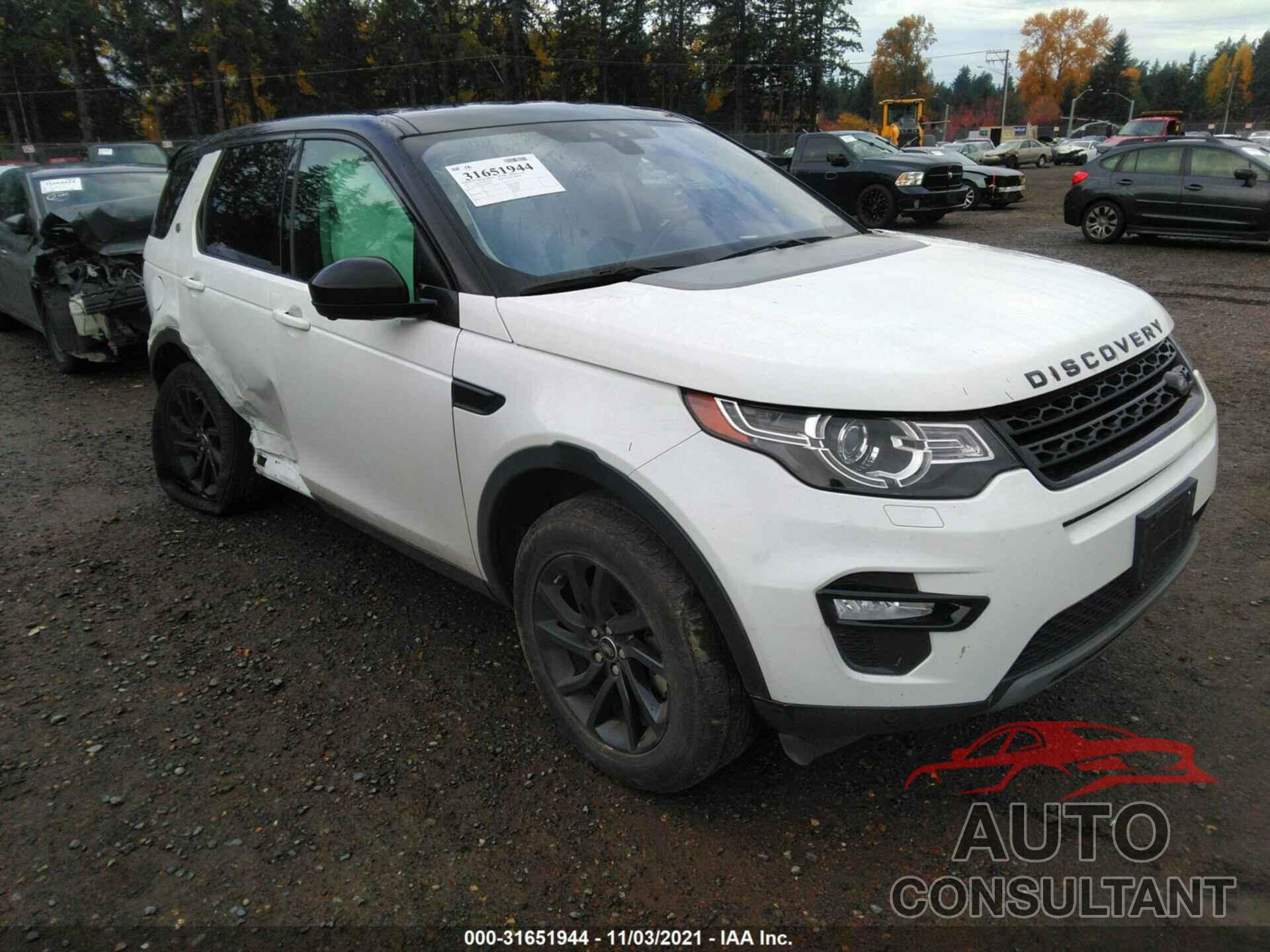 LAND ROVER DISCOVERY SPORT 2017 - SALCR2BG7HH640690