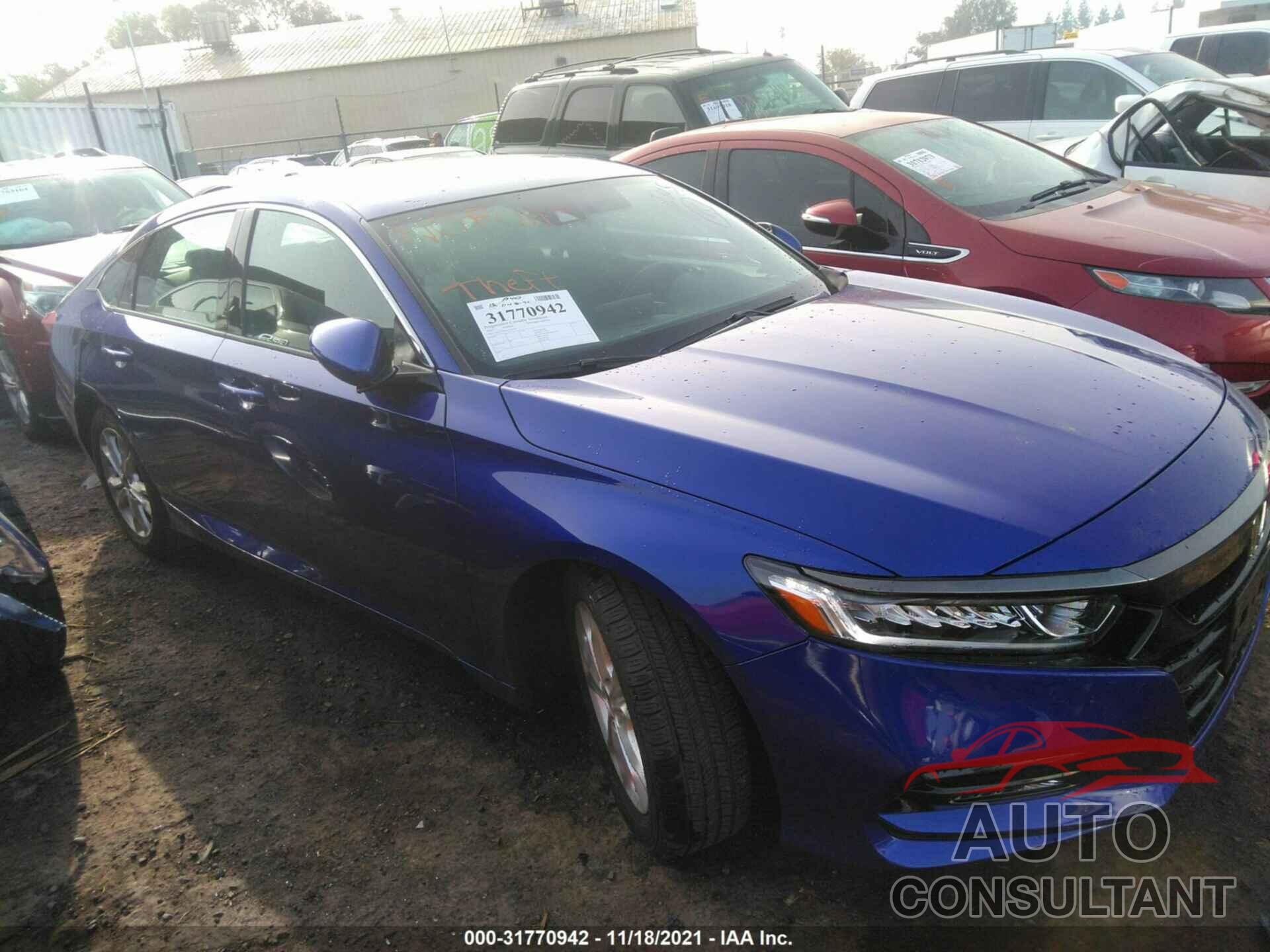HONDA ACCORD SEDAN 2020 - 1HGCV1F37LA145476