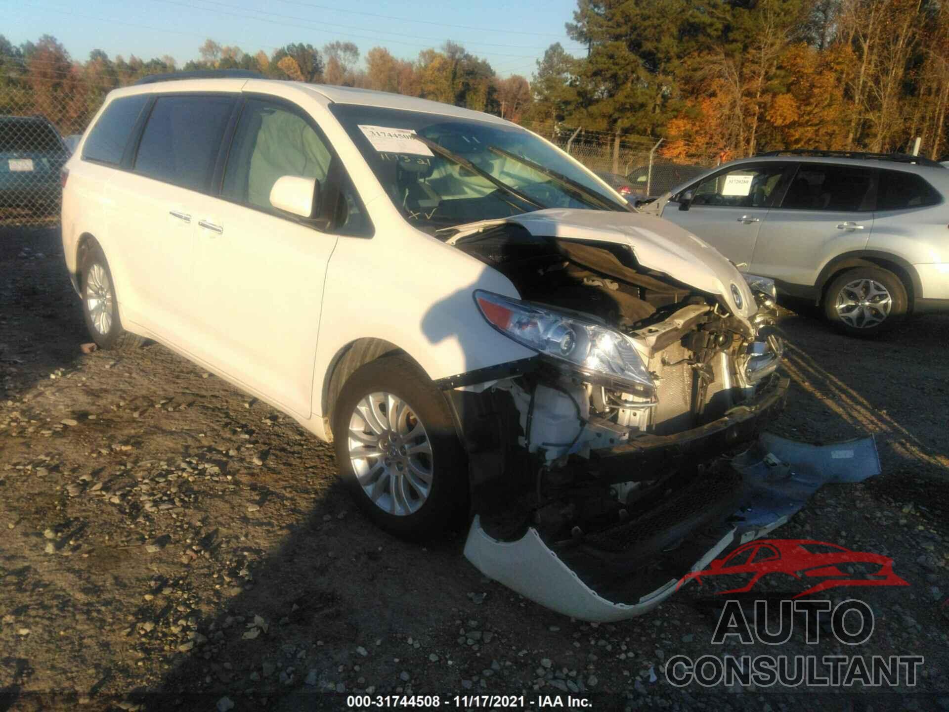 TOYOTA SIENNA 2017 - 5TDYZ3DC6HS787060