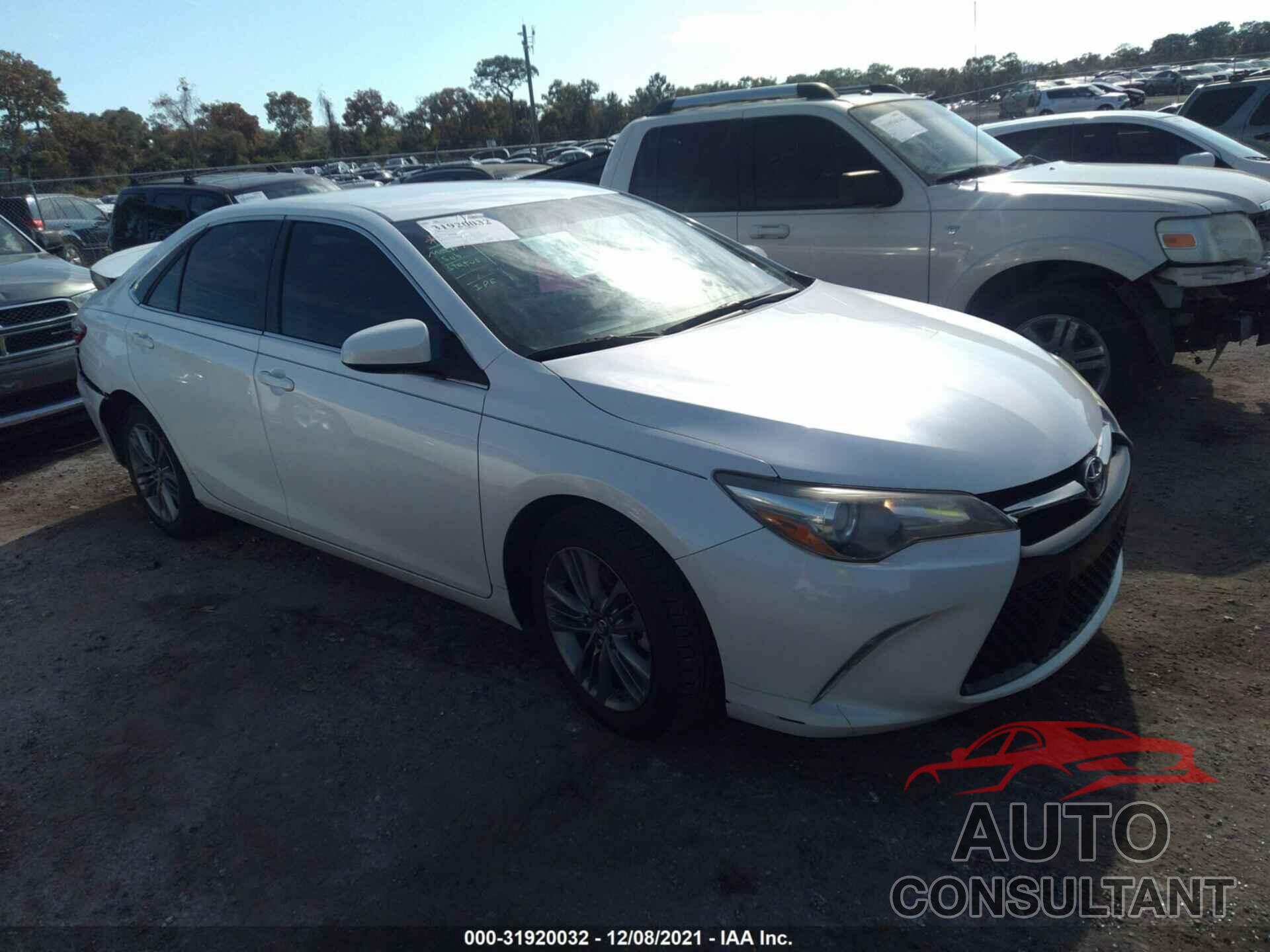 TOYOTA CAMRY 2017 - 4T1BF1FK8HU289005
