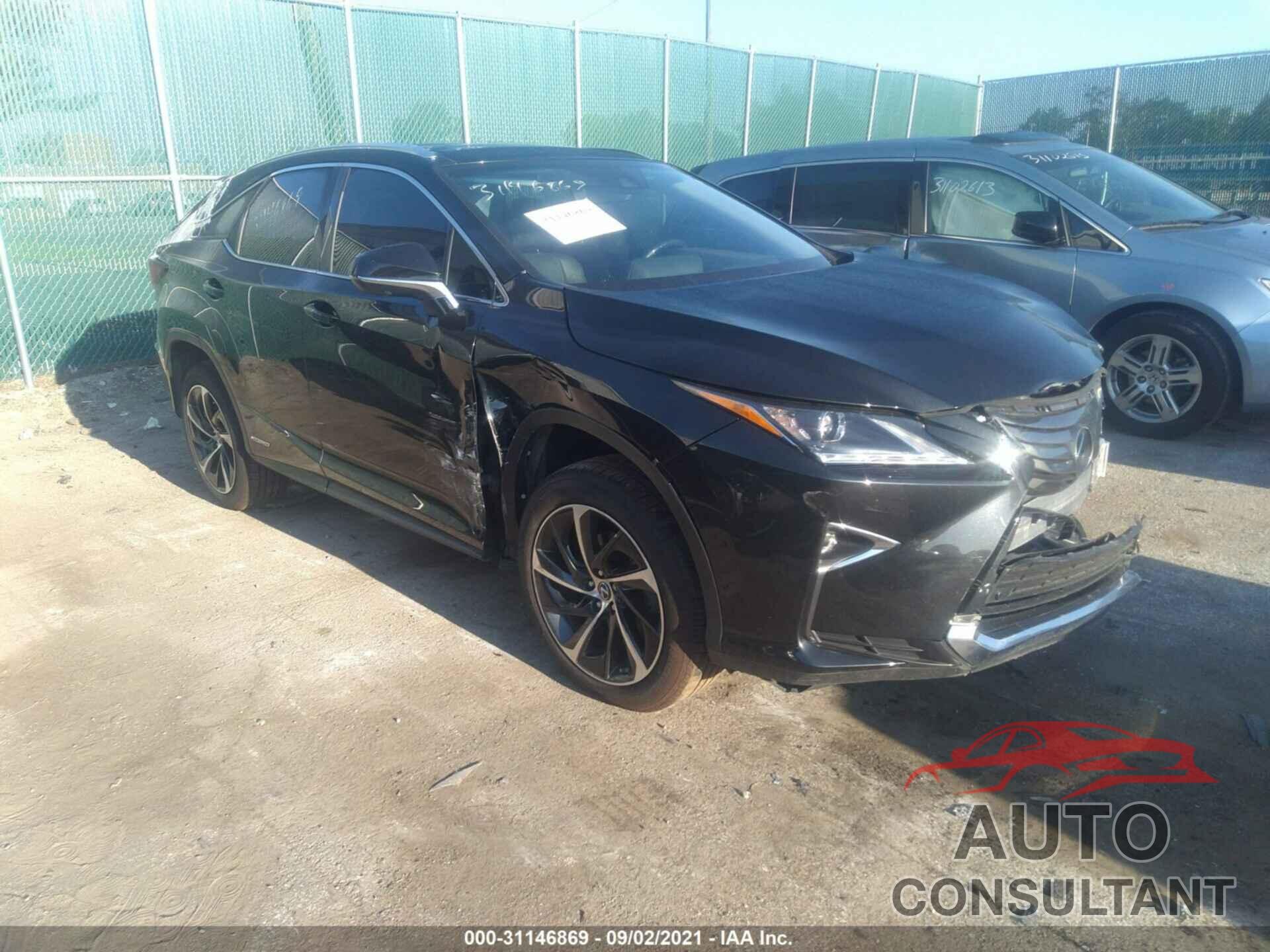 LEXUS RX 2019 - 2T2BGMCA0KC032600