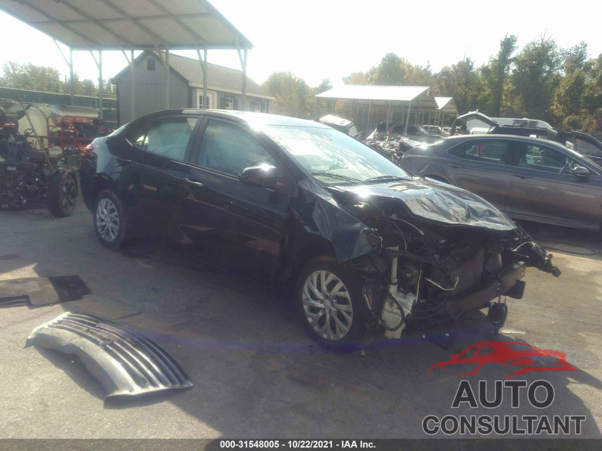 TOYOTA COROLLA 2017 - 2T1BURHE6HC934831