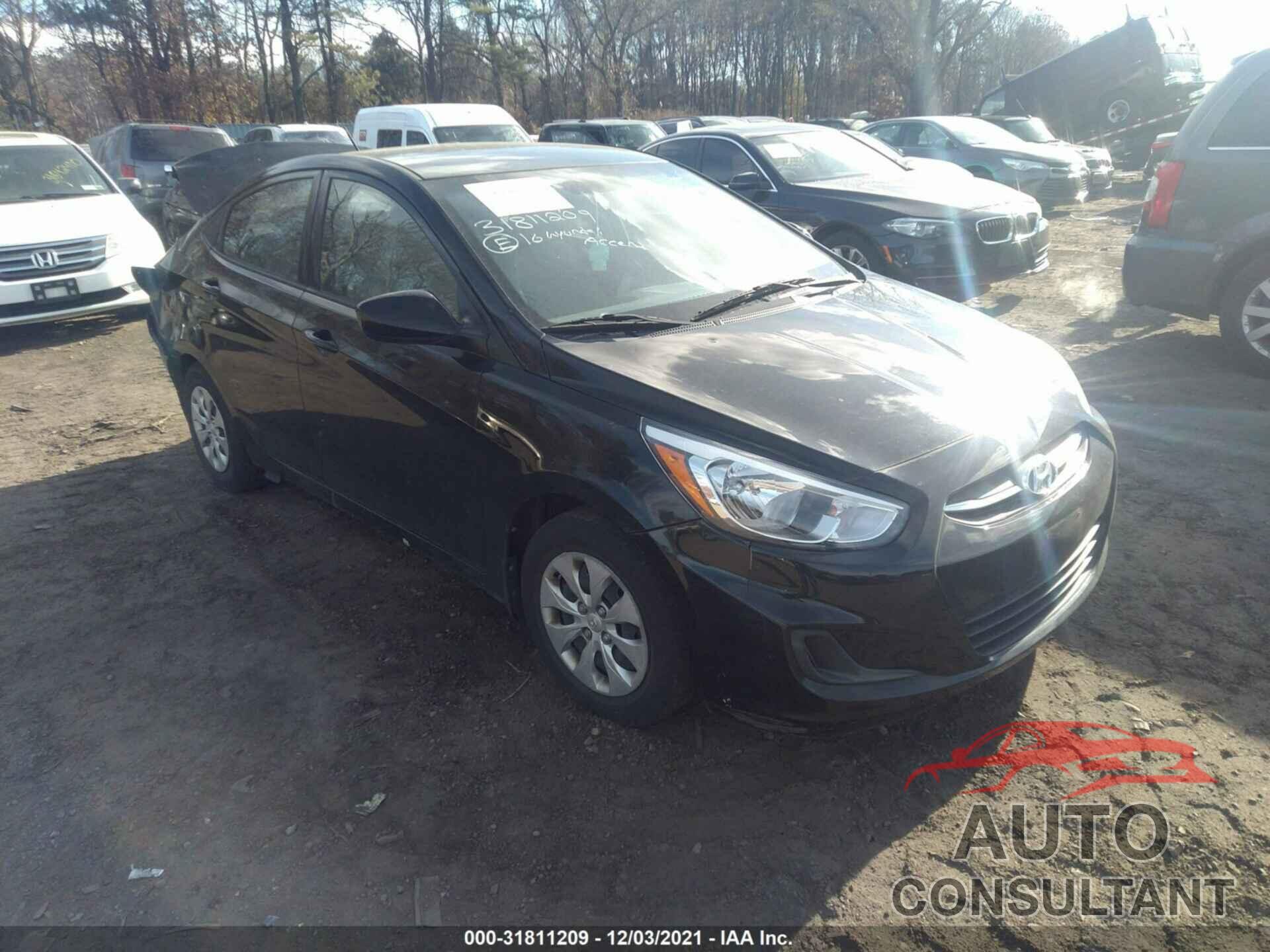 HYUNDAI ACCENT 2016 - KMHCT4AE9GU081195