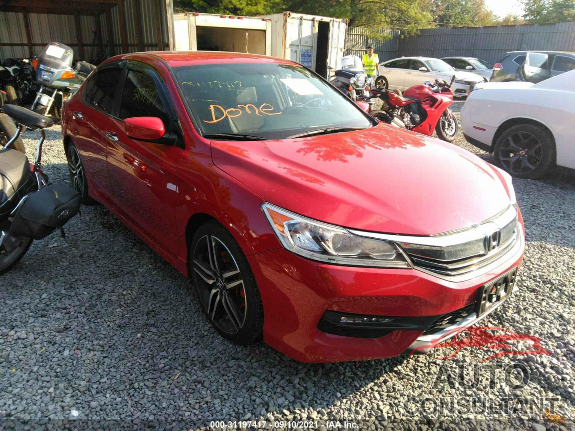 HONDA ACCORD SEDAN 2017 - 1HGCR2F53HA063912