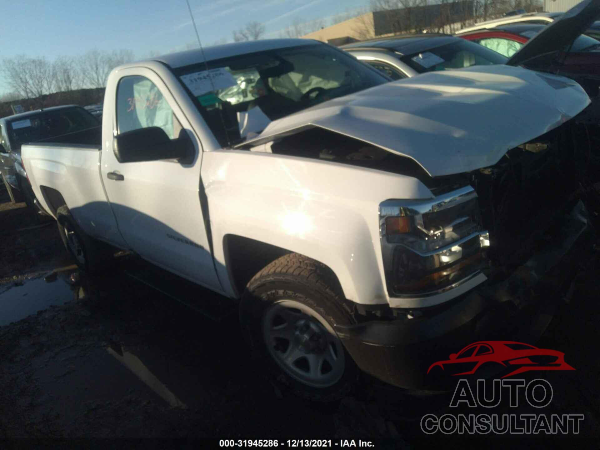CHEVROLET SILVERADO 1500 2016 - 1GCNCNEH0GZ293302