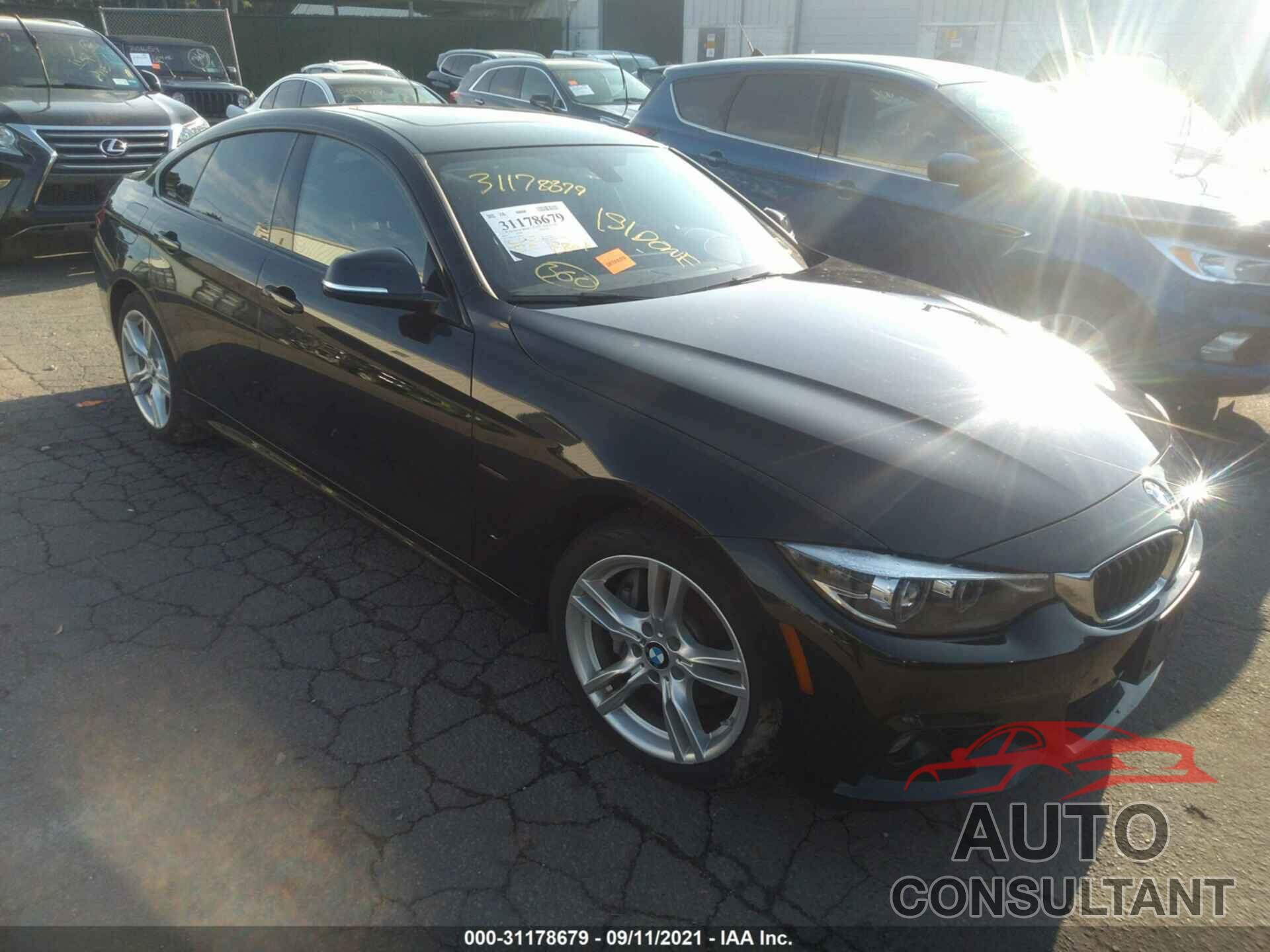 BMW 4 SERIES 2019 - WBA4J7C56KBM75333