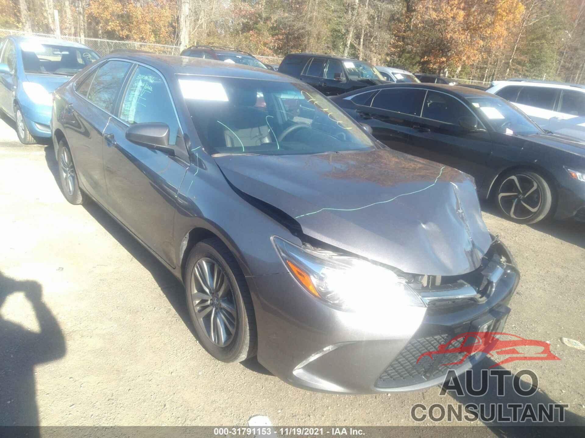 TOYOTA CAMRY 2017 - 4T1BF1FK1HU369374