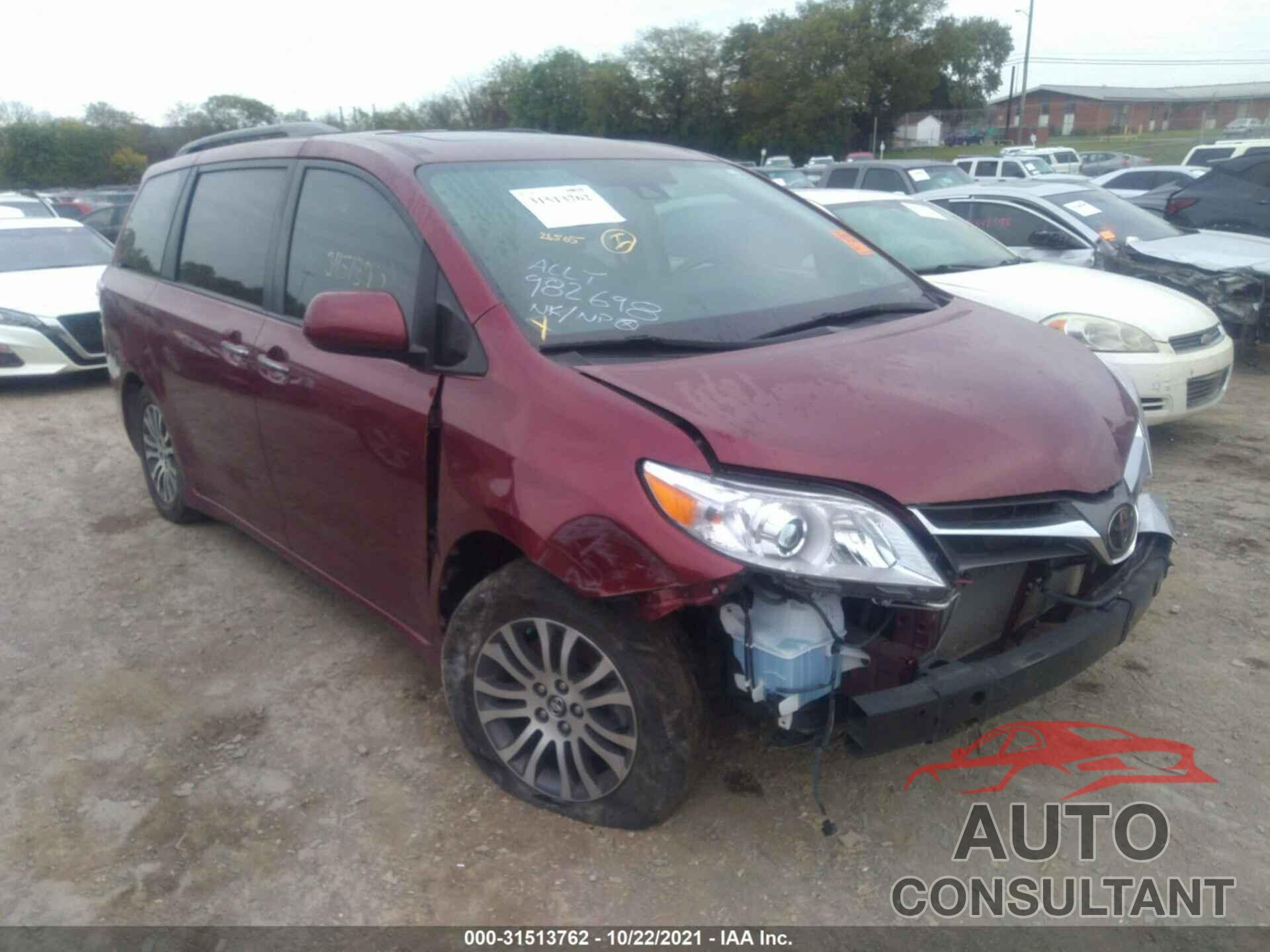 TOYOTA SIENNA 2019 - 5TDYZ3DC1KS982698