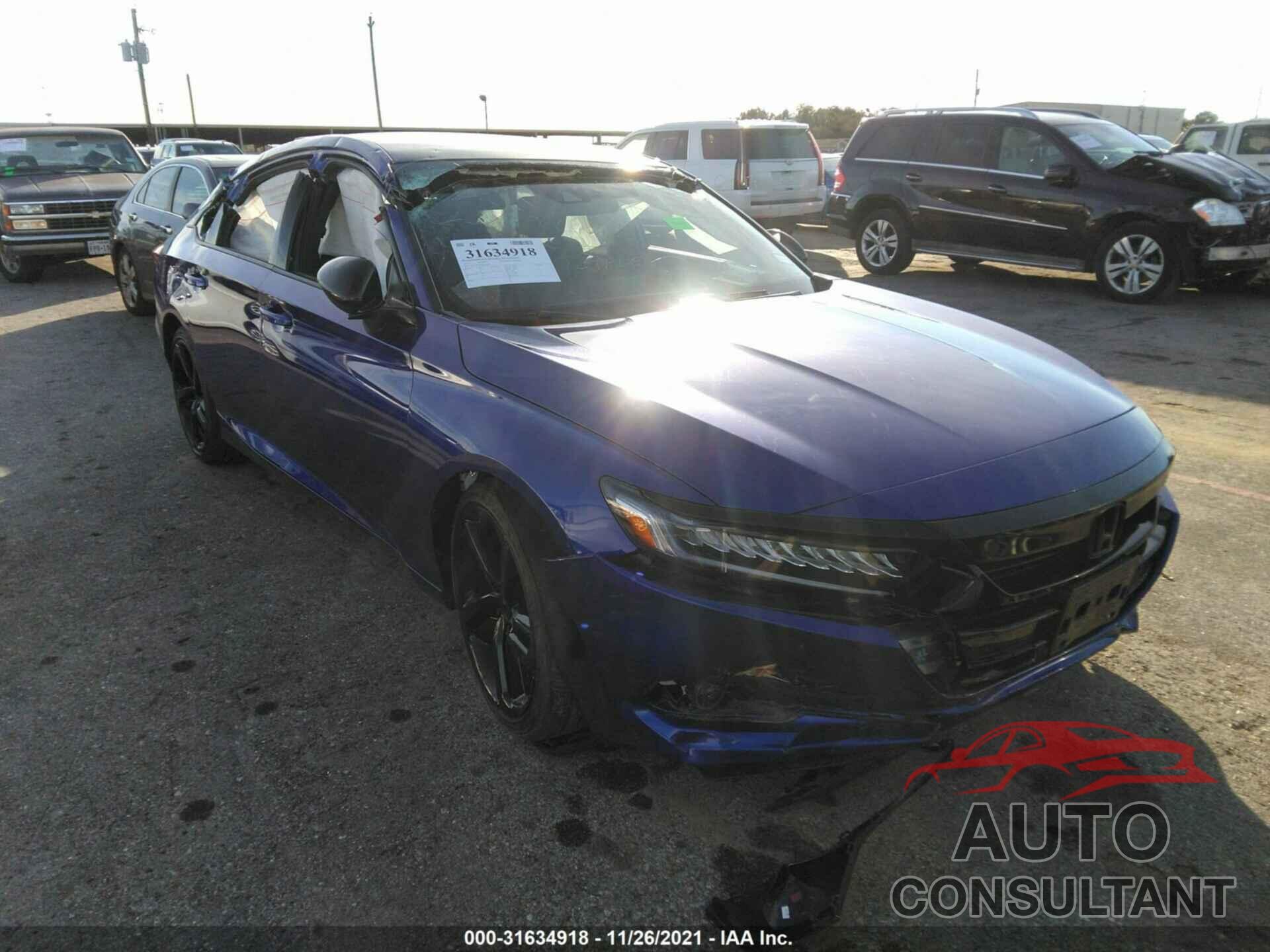 HONDA ACCORD SEDAN 2021 - 1HGCV1F36MA024097