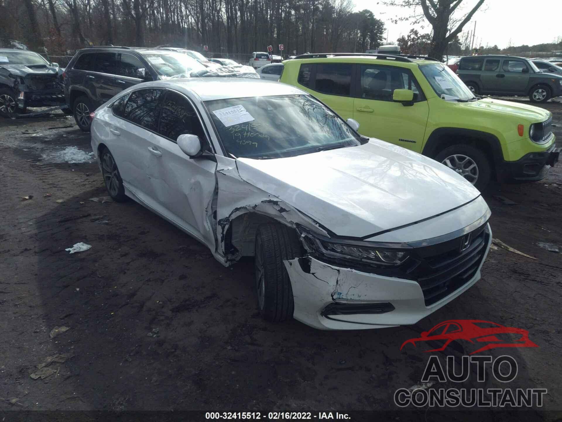HONDA ACCORD SEDAN 2019 - 1HGCV1F34KA112059