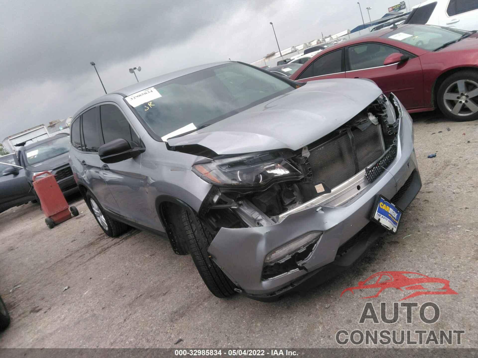 HONDA PILOT 2017 - 5FNYF5H13HB032093