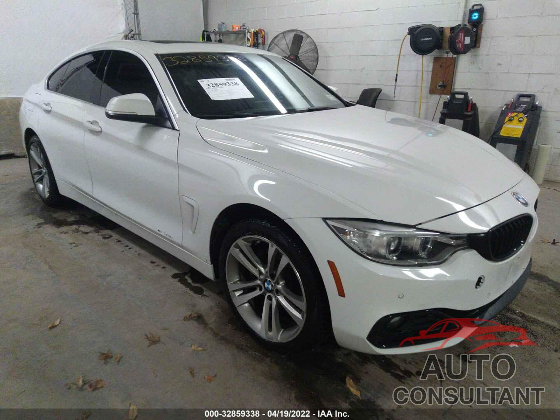 BMW 4 SERIES 2016 - WBA4C9C53GG135749