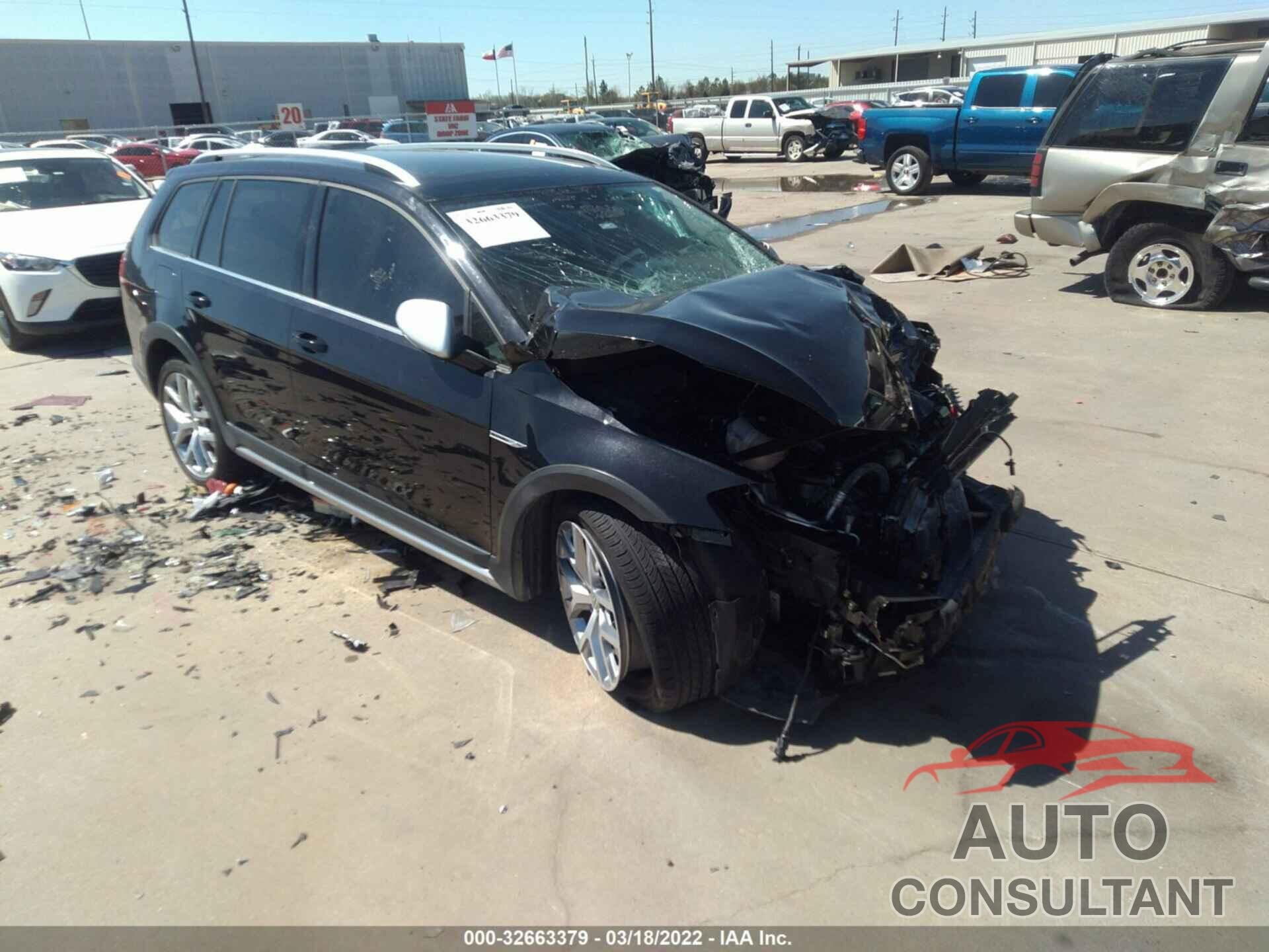VOLKSWAGEN GOLF ALLTRACK 2019 - 3VWH17AU8KM514556