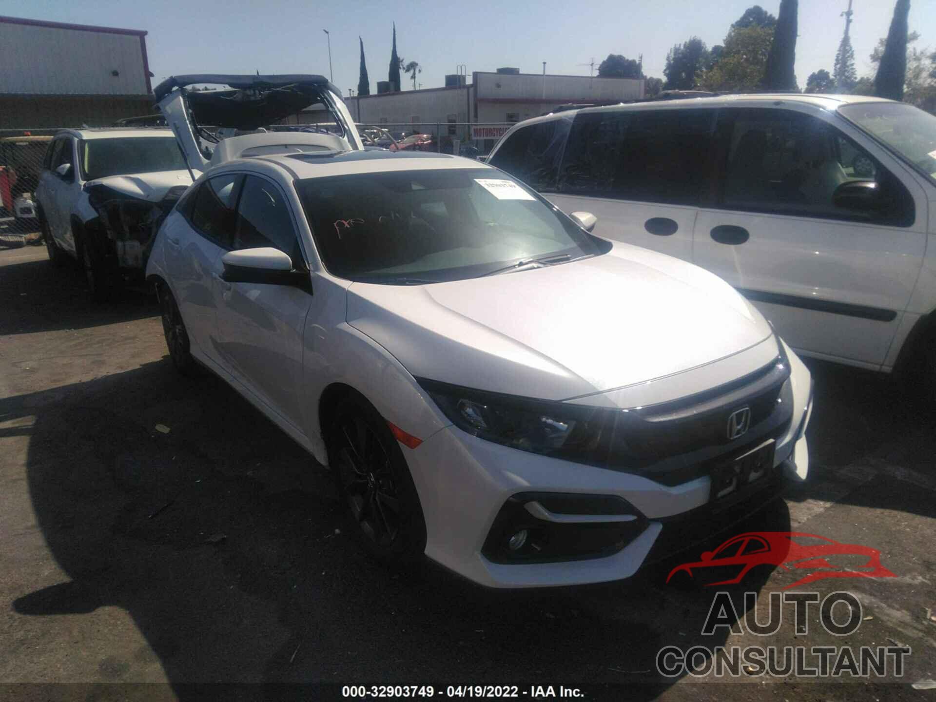 HONDA CIVIC HATCHBACK 2021 - SHHFK7H67MU410077