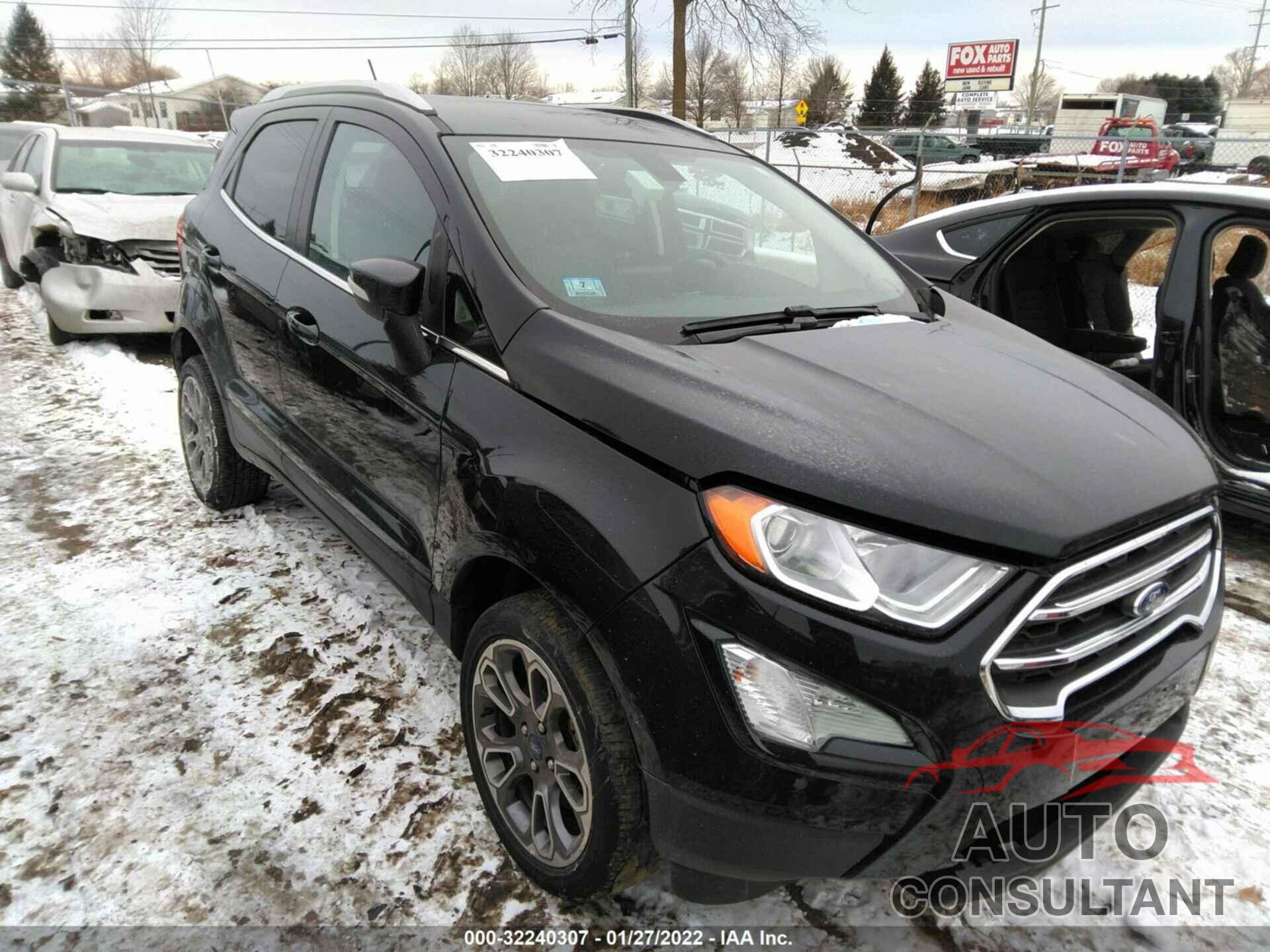 FORD ECOSPORT 2020 - MAJ6S3KL8LC358470