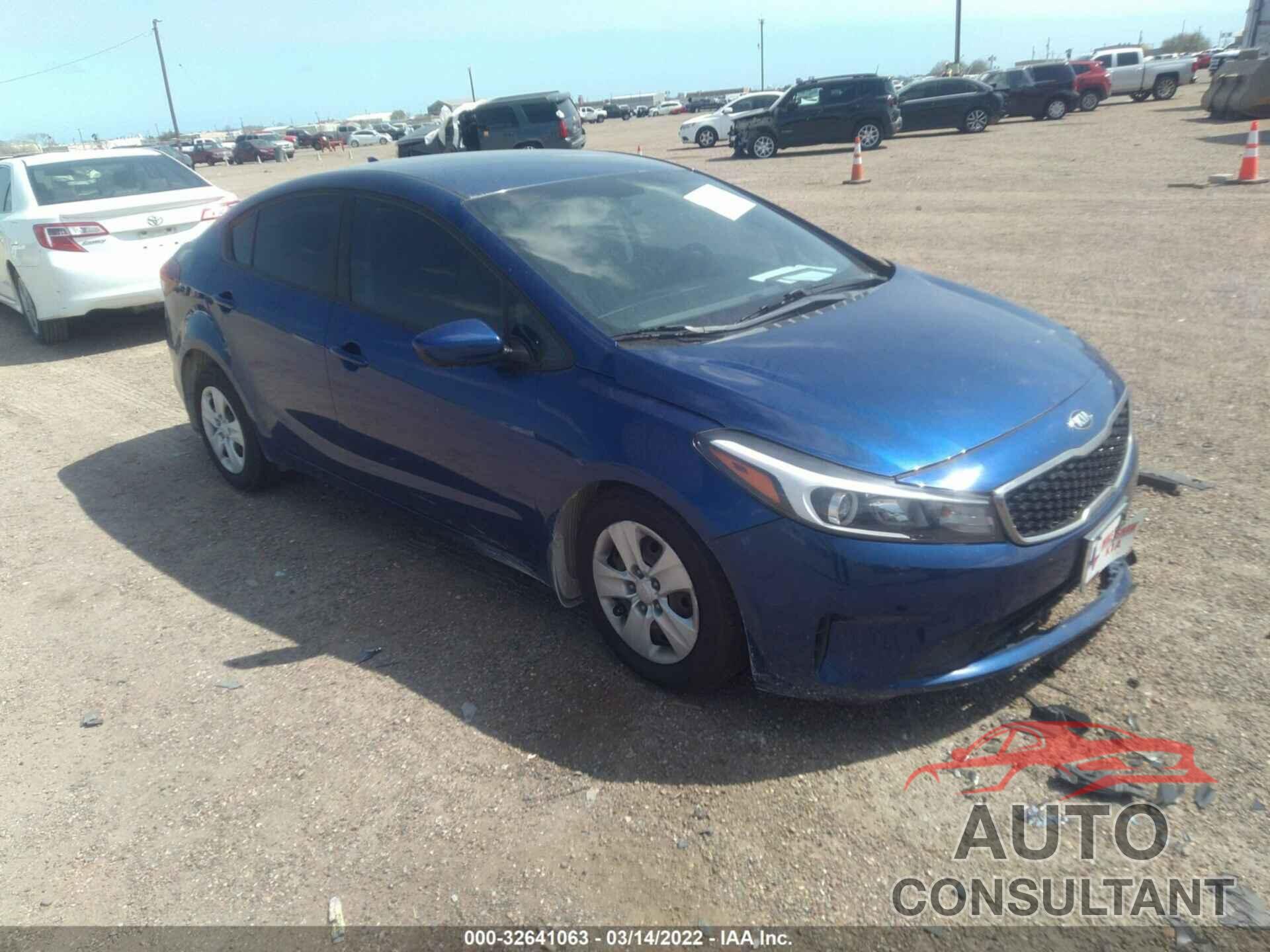 KIA FORTE 2017 - 3KPFK4A71HE116625