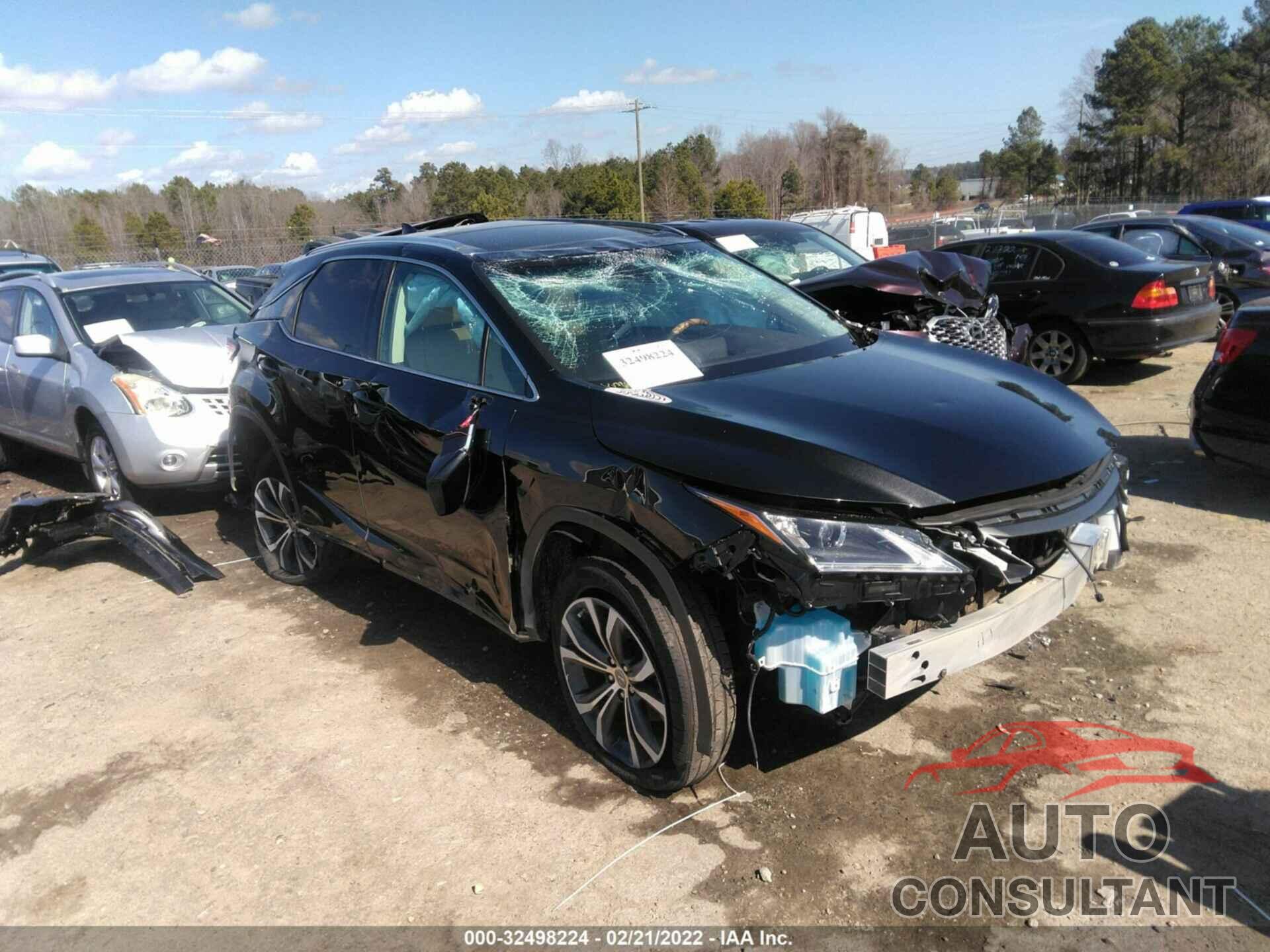 LEXUS RX 350 2016 - 2T2ZZMCAXGC014993