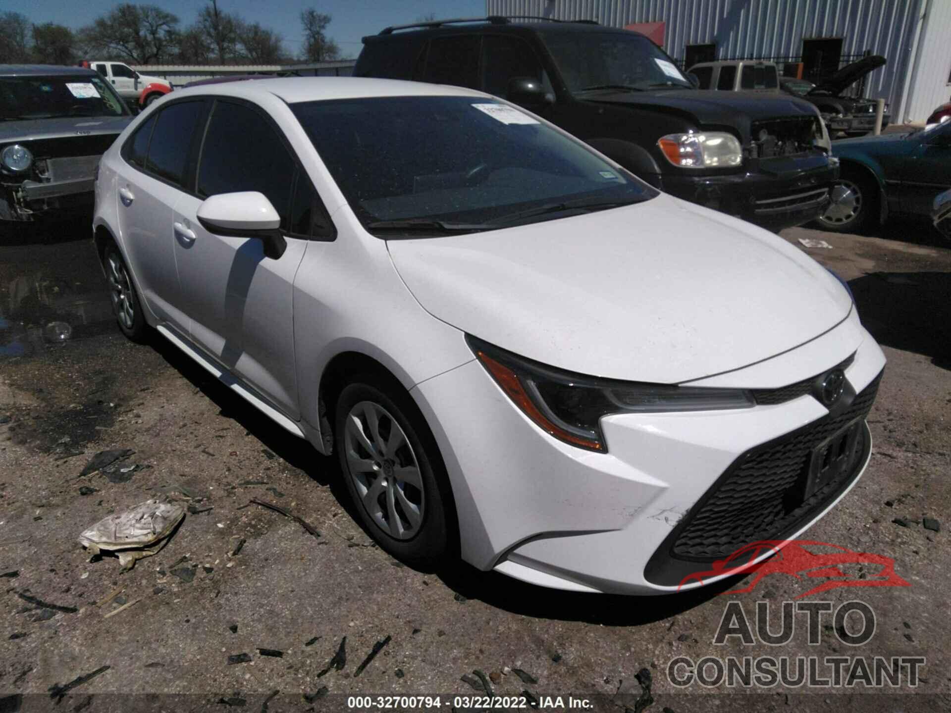 TOYOTA COROLLA 2020 - 5YFEPRAE4LP139171