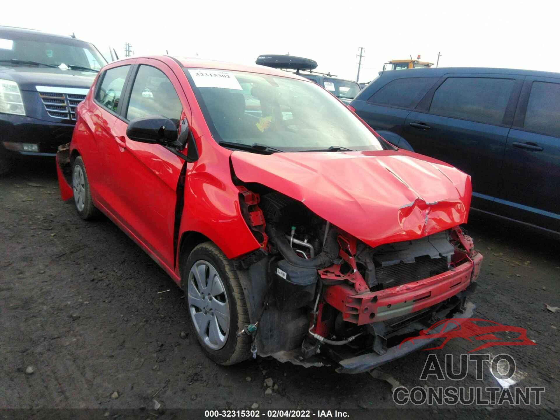 CHEVROLET SPARK 2017 - KL8CB6SA3HC755470