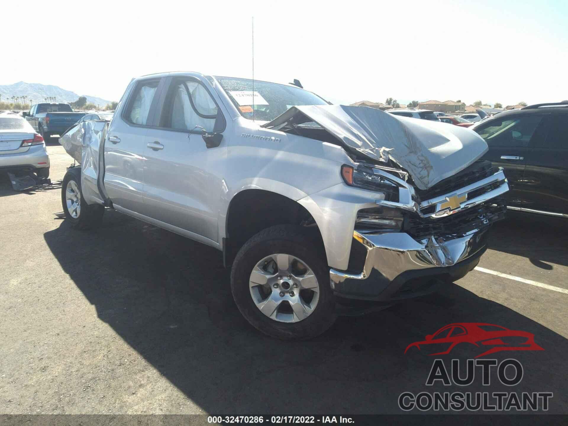 CHEVROLET SILVERADO 1500 2020 - 1GCRWCED0LZ135000