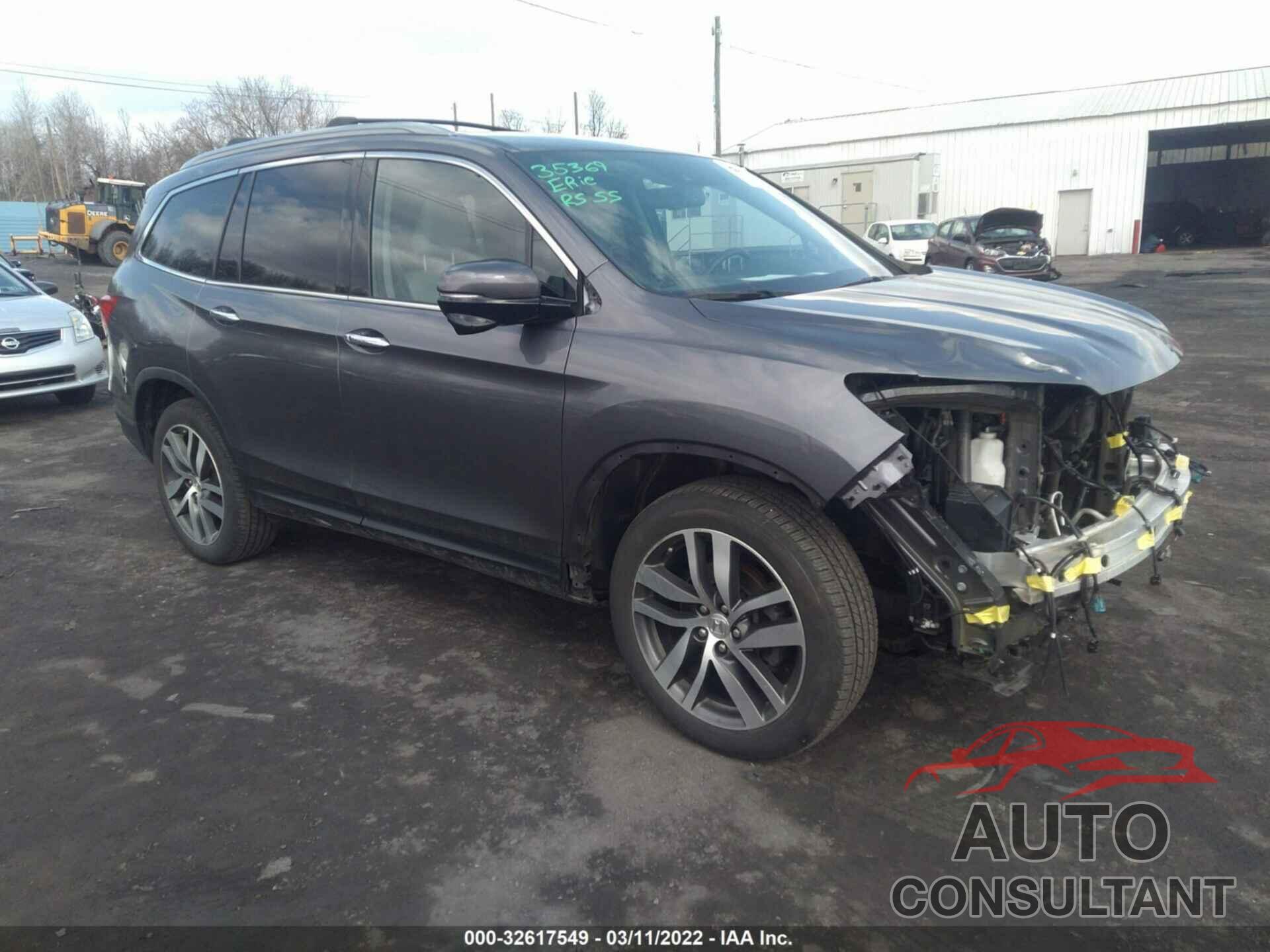 HONDA PILOT 2016 - 5FNYF6H9XGB093211