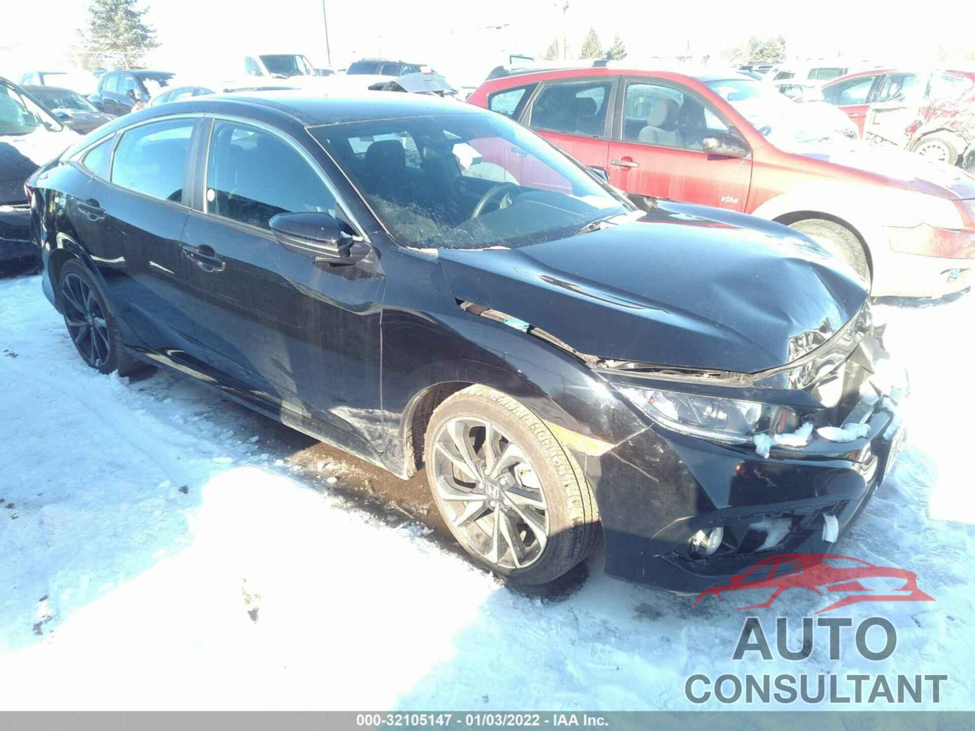 HONDA CIVIC SEDAN 2021 - 19XFC2F86ME004433