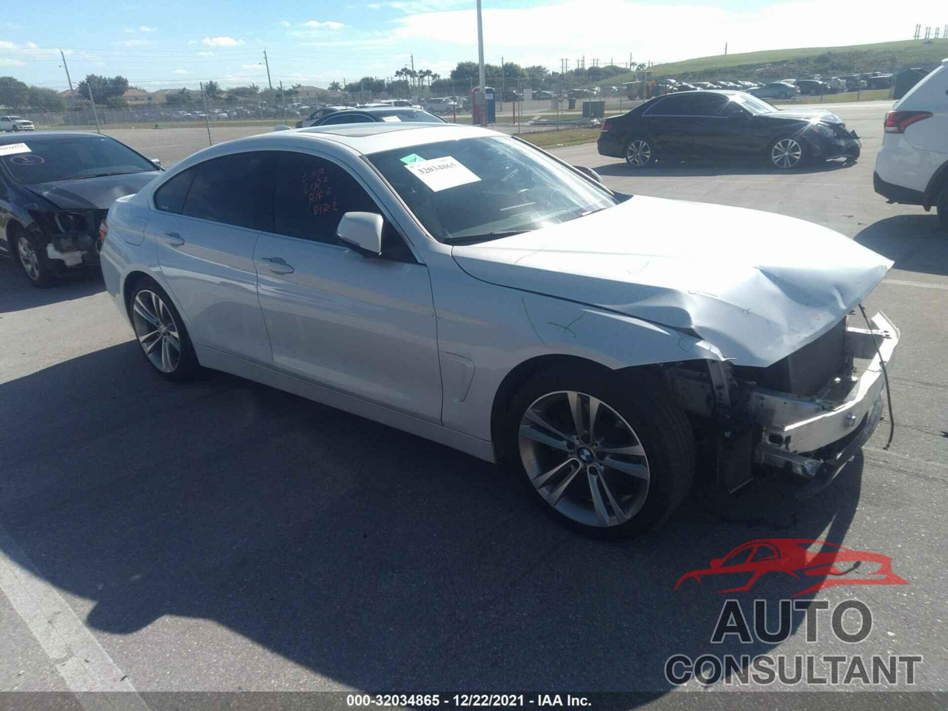 BMW 4 SERIES 2016 - WBA4A9C59GG695717