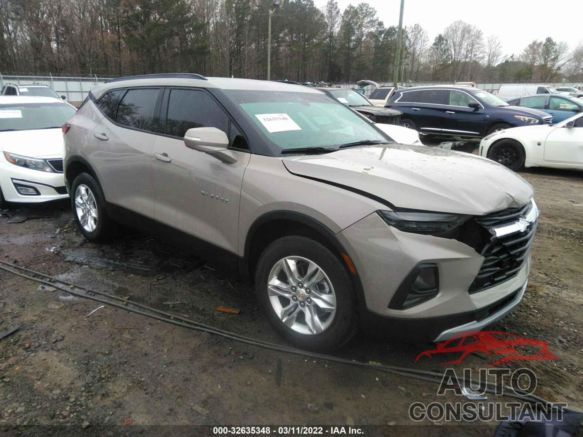 CHEVROLET BLAZER 2021 - 3GNKBCRS4MS576964