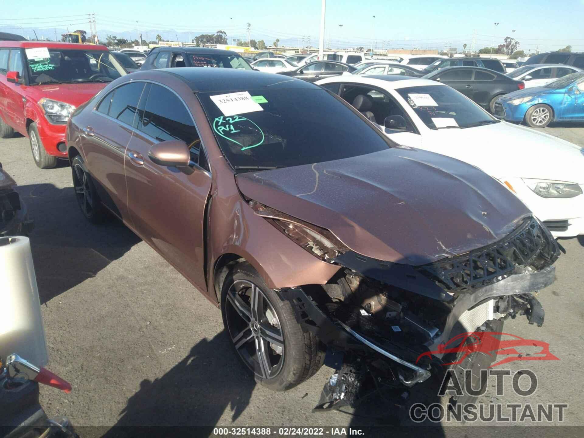 MERCEDES-BENZ CLA 2021 - W1K5J4GB9MN212203