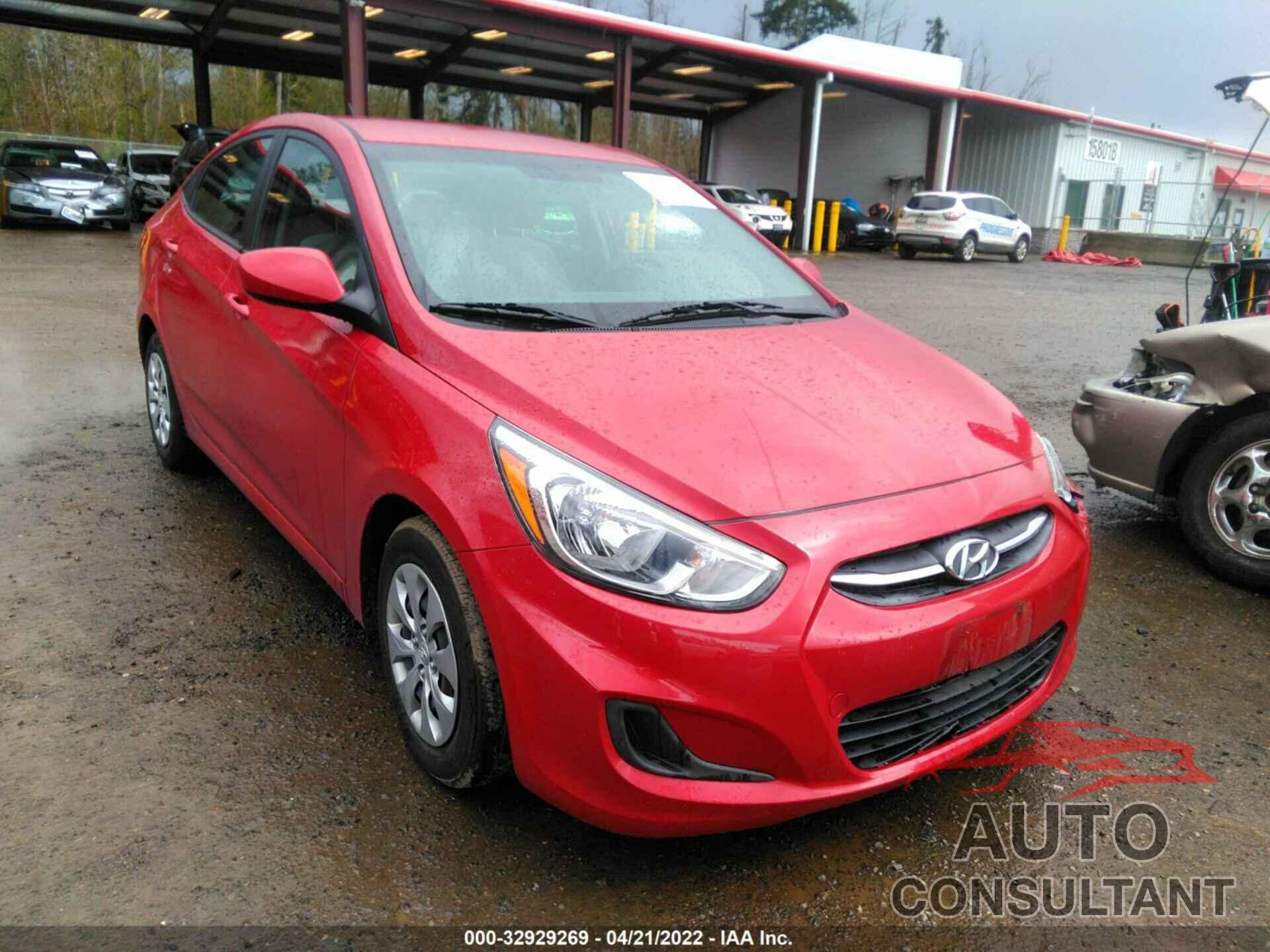 HYUNDAI ACCENT 2017 - KMHCT4AE1HU317047