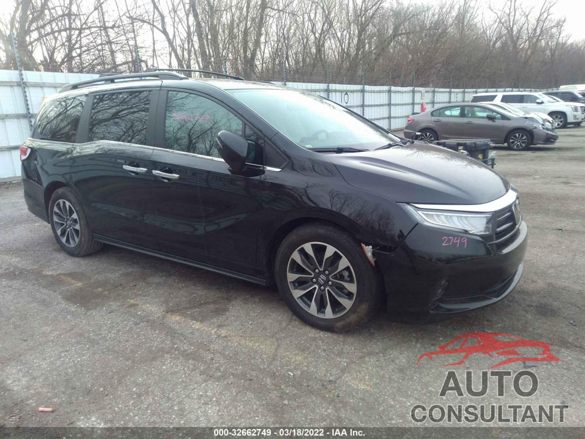 HONDA ODYSSEY 2021 - 5FNRL6H70MB021411