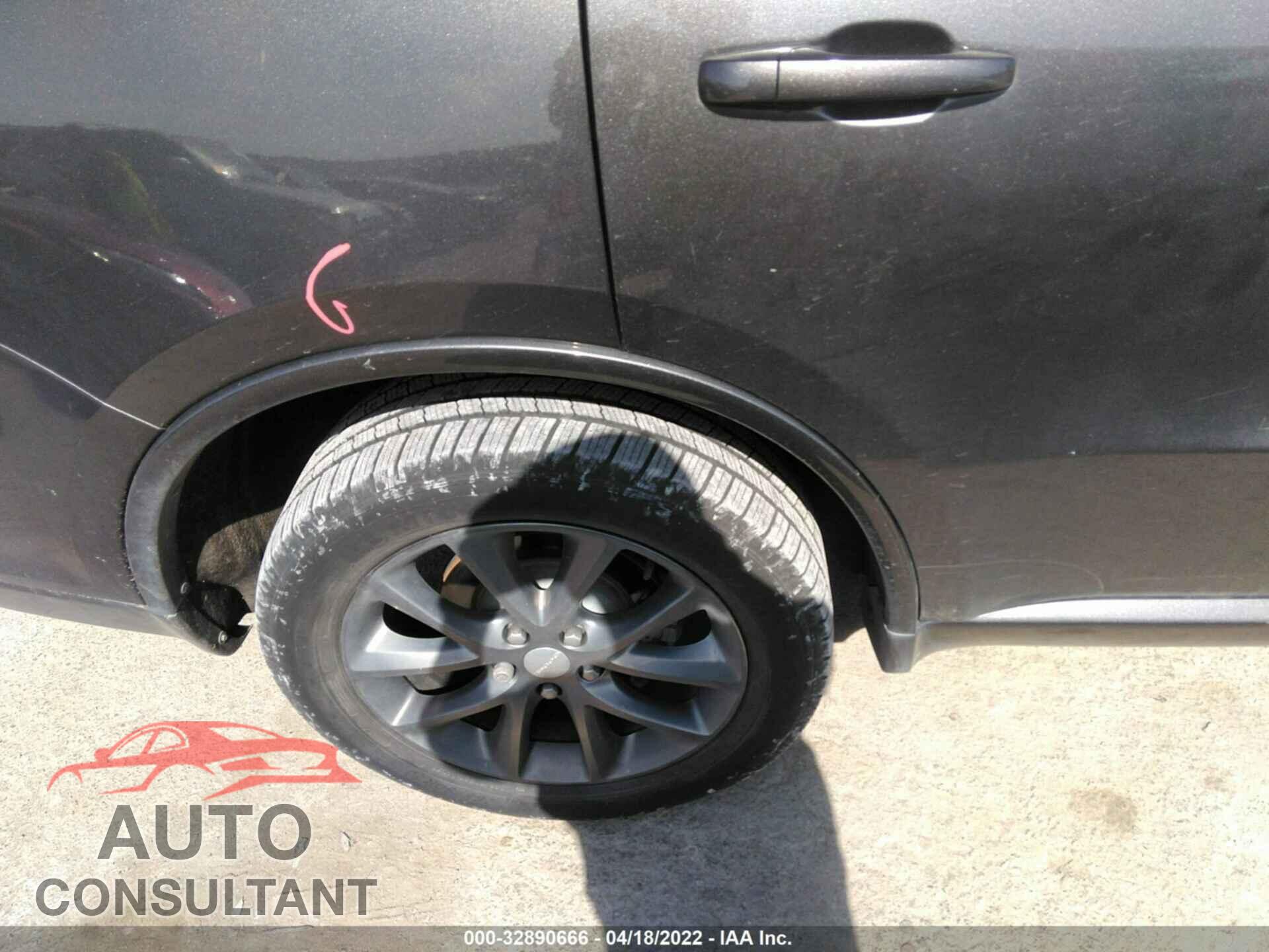 DODGE DURANGO 2017 - 1C4RDJDG3HC601373