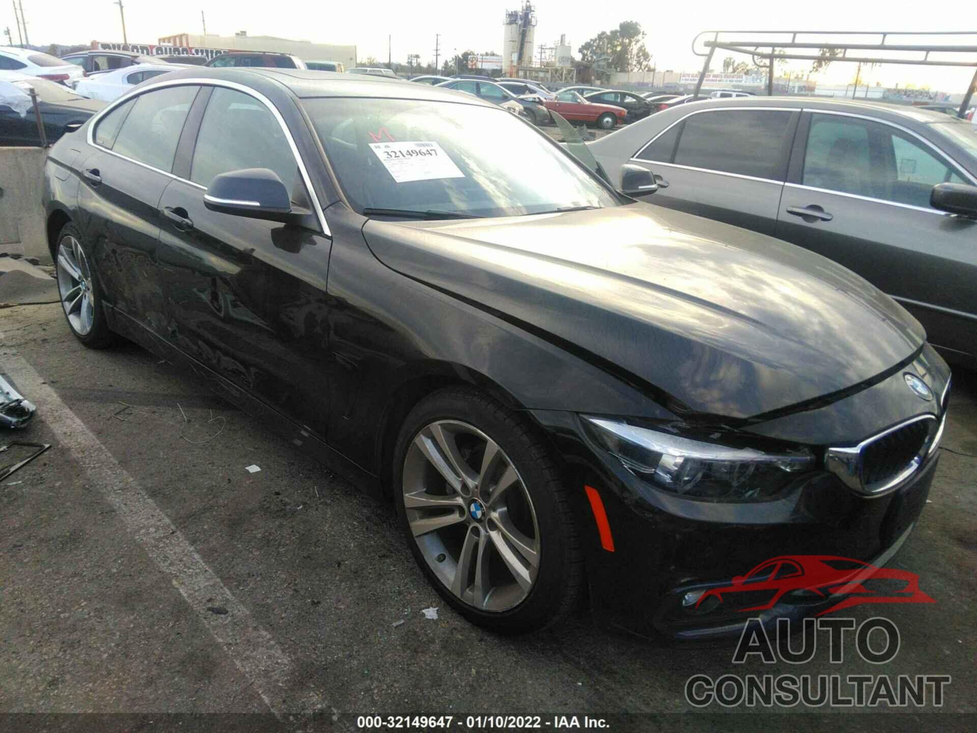 BMW 4 SERIES 2019 - WBA4J1C57KBM14960