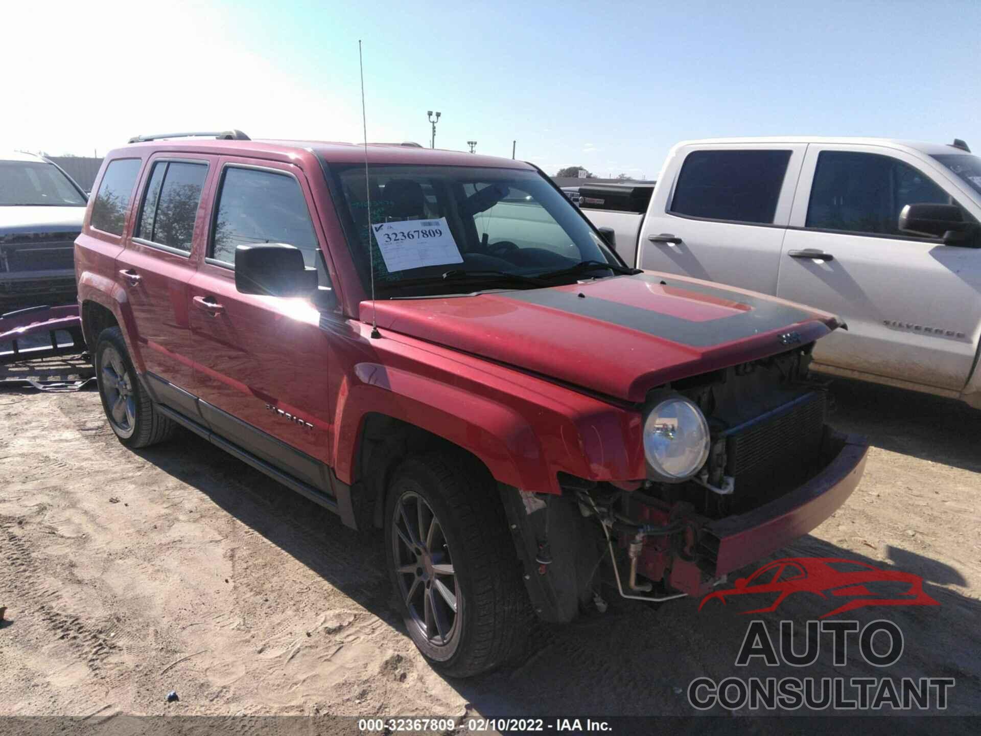 JEEP PATRIOT 2017 - 1C4NJPBA6HD156887