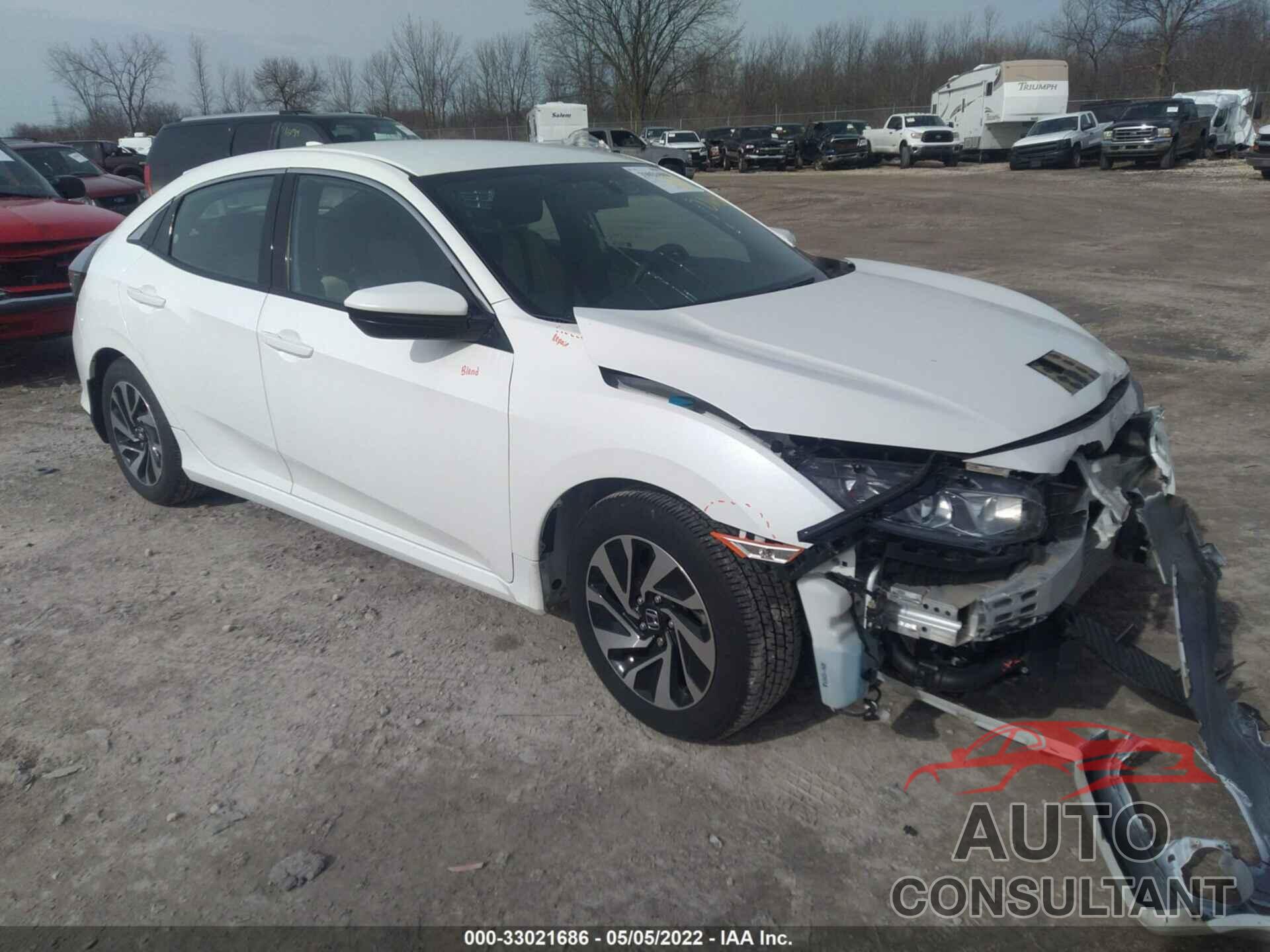 HONDA CIVIC HATCHBACK 2017 - SHHFK7H26HU207703